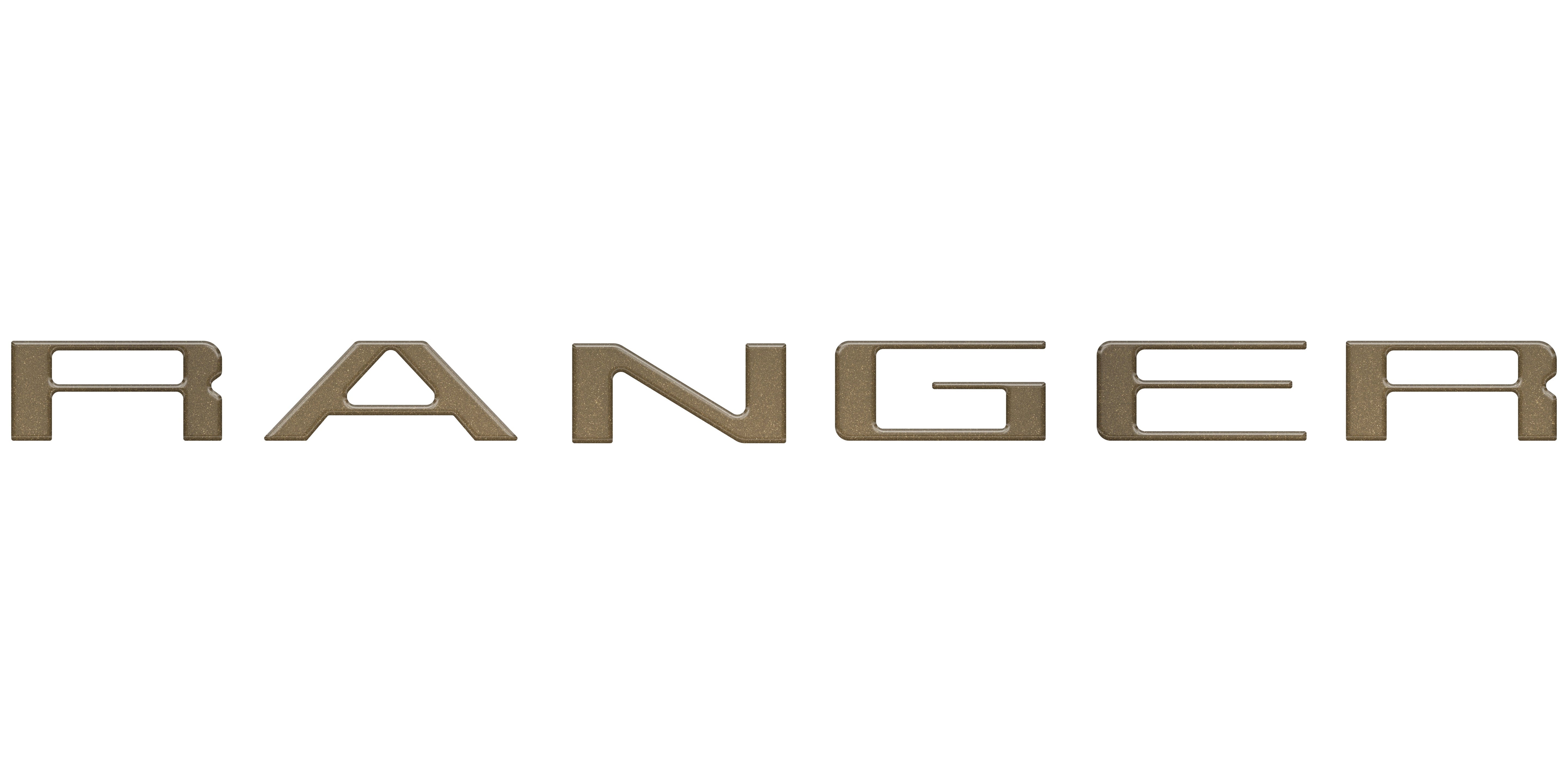 Tailgate Letter Inserts Fits 2024-2026 Ford Ranger
