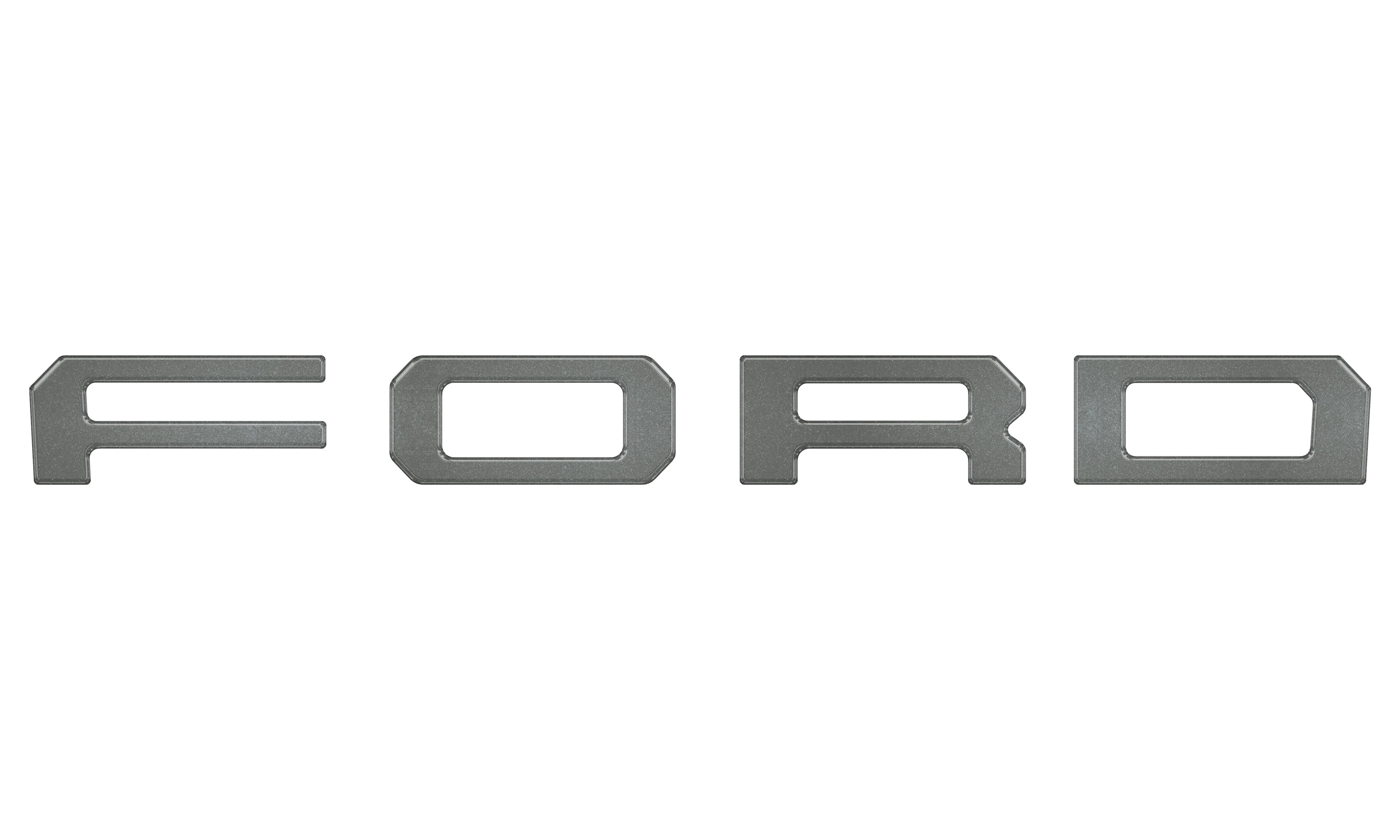 Grille Letter Overlays Fits 2019-2023 Ford Ranger