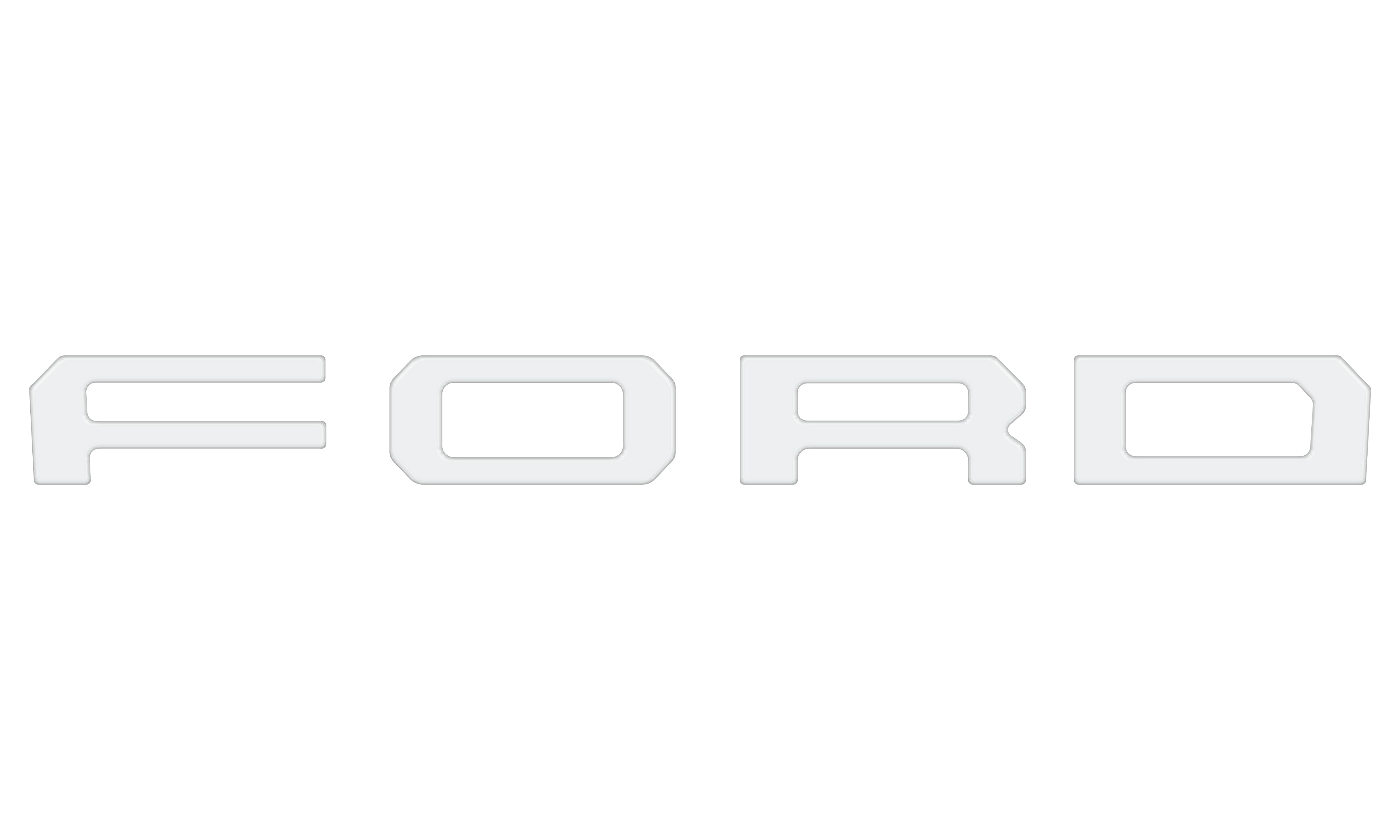 Grille Letter Overlays Fits 2019-2023 Ford Ranger