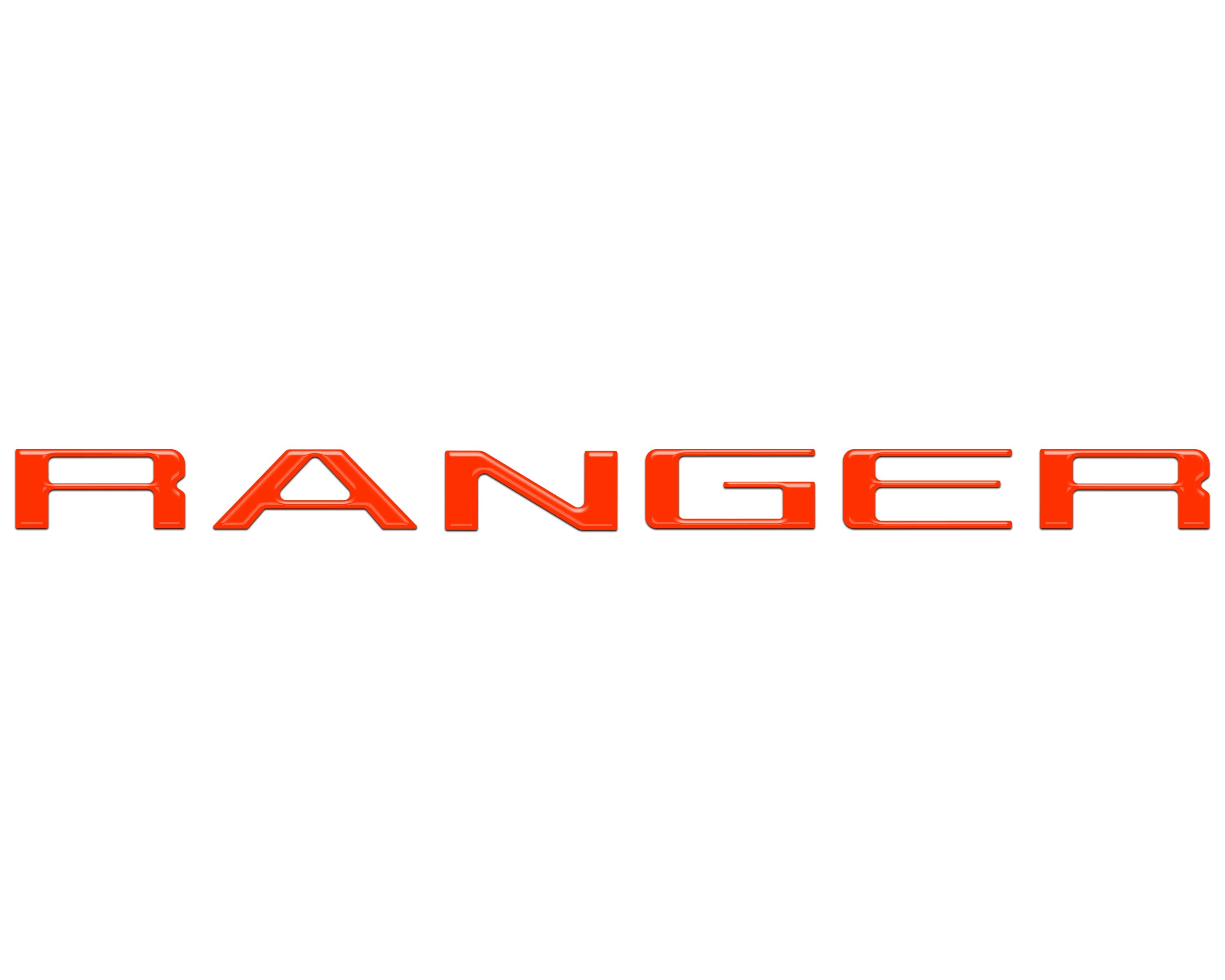 Hood Lettering Kit Fits 2024-2025 Ford Ranger