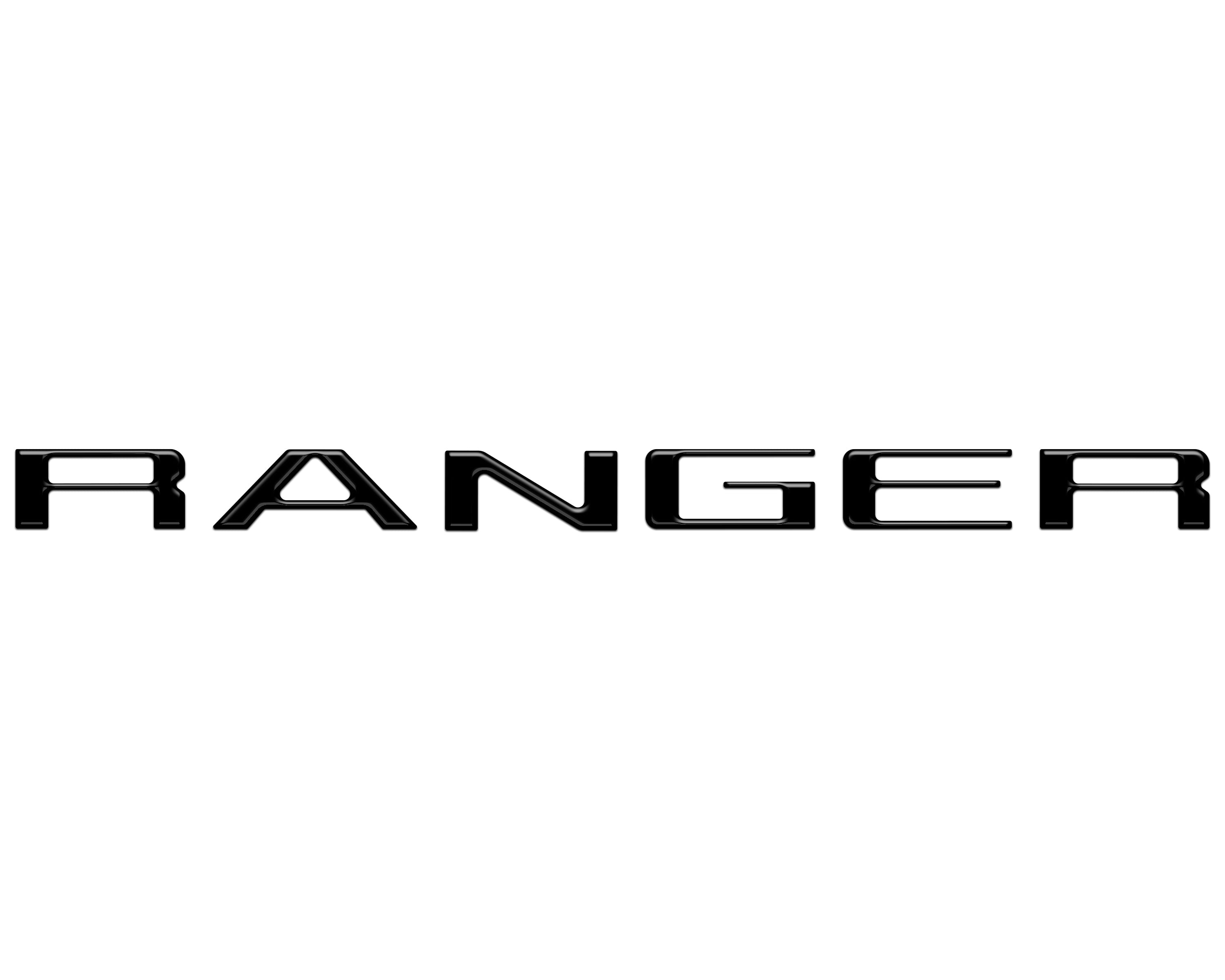 Hood Lettering Kit Fits 2024-2025 Ford Ranger