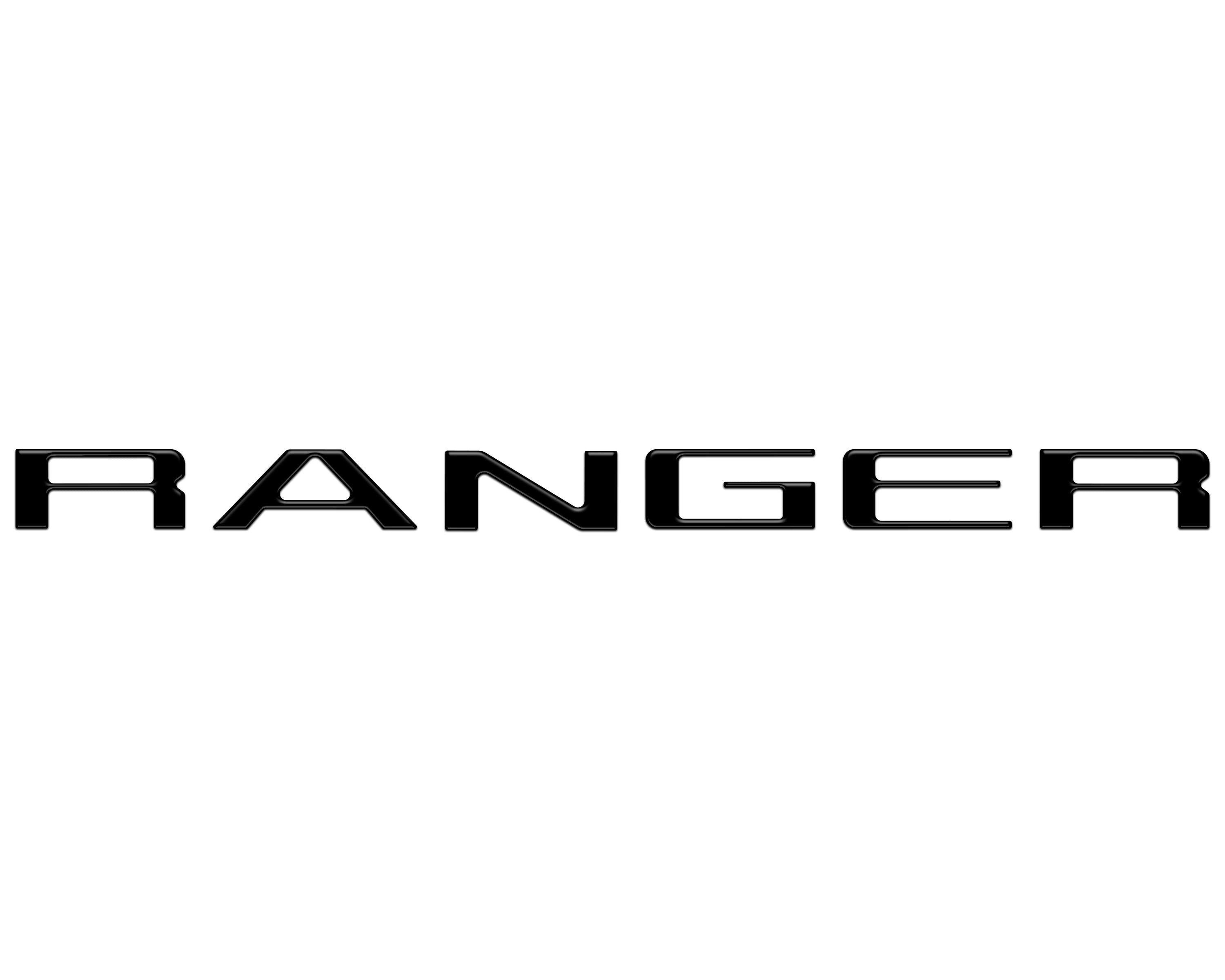Hood Lettering Kit Fits 2024-2025 Ford Ranger
