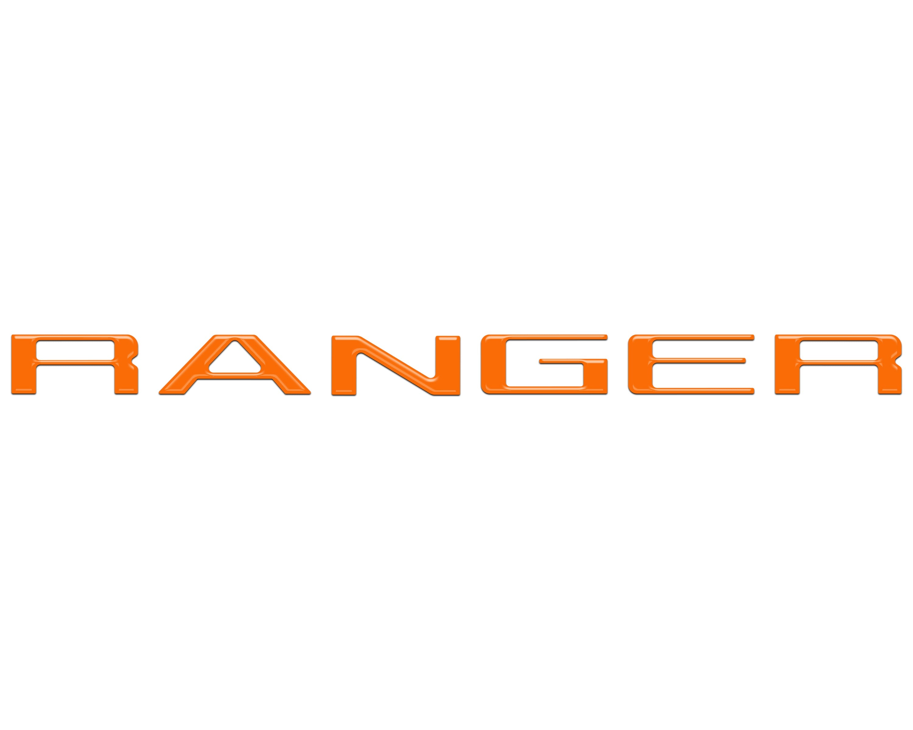 Hood Lettering Kit Fits 2024-2025 Ford Ranger