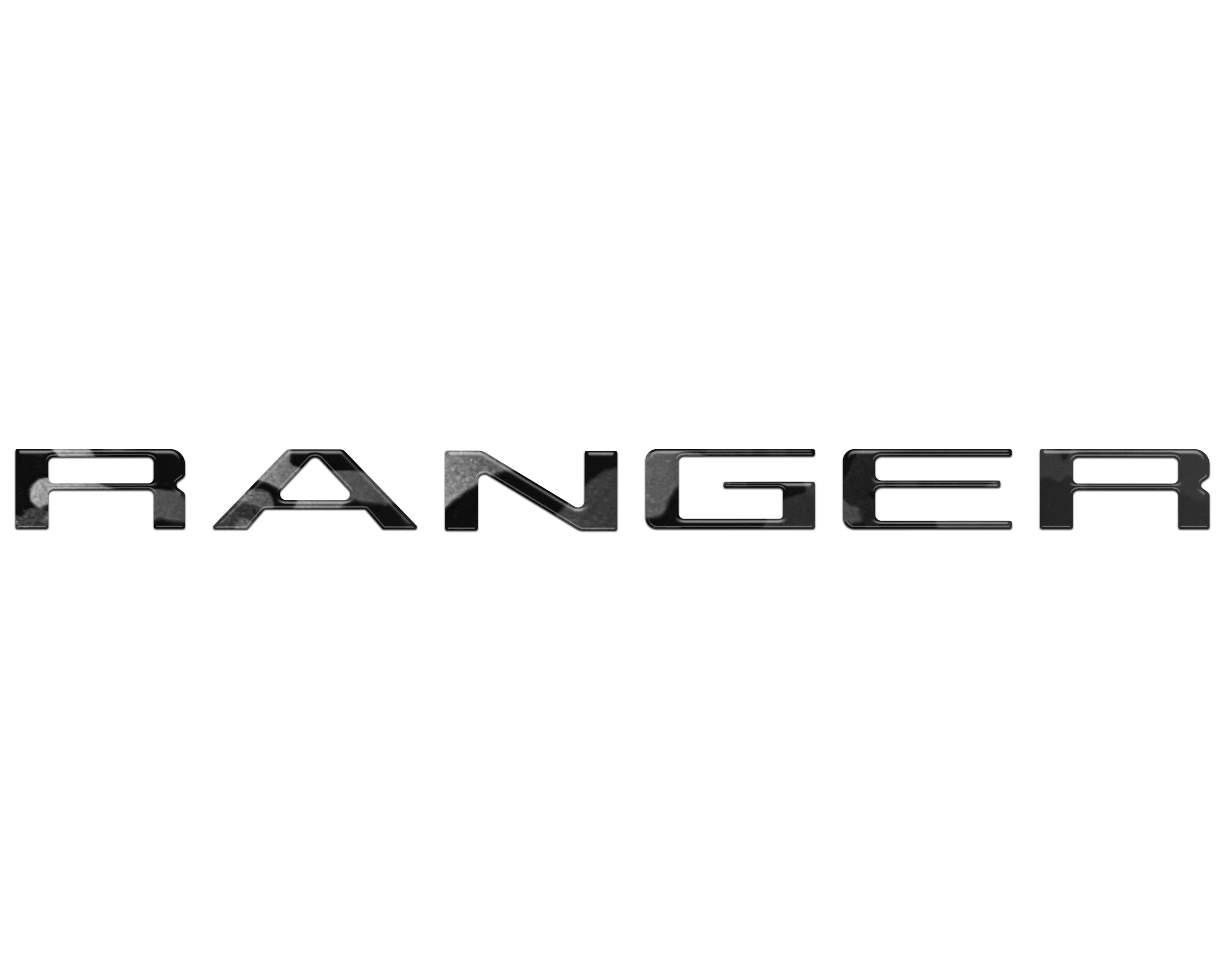 Hood Lettering Kit Fits 2024-2025 Ford Ranger
