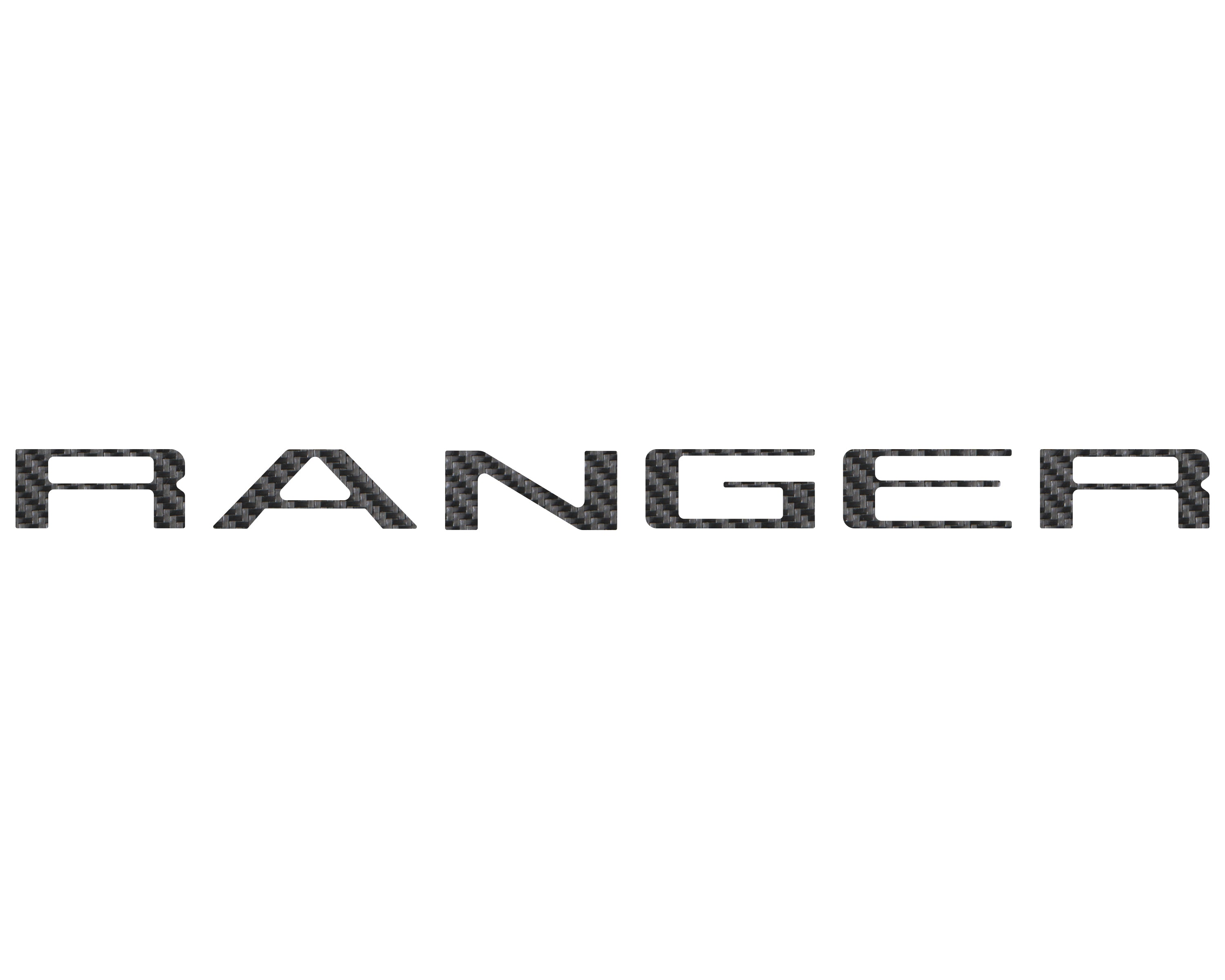 Hood Lettering Kit Fits 2024-2025 Ford Ranger