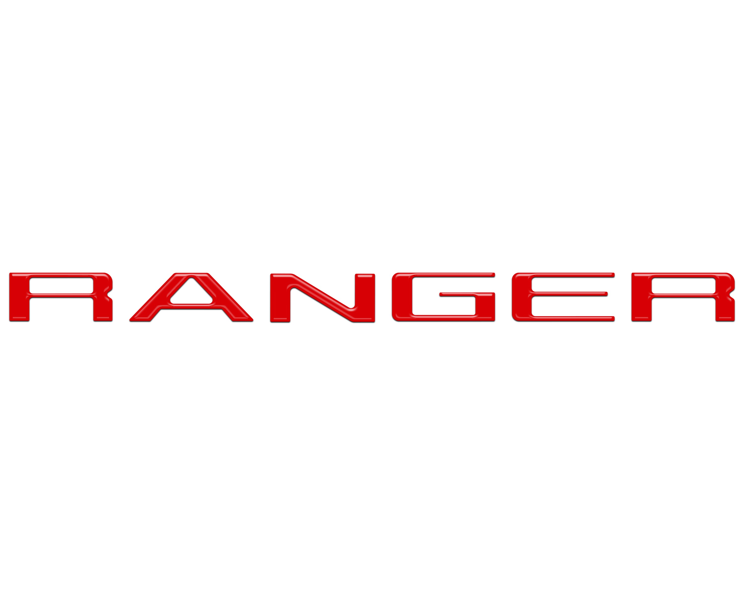 Hood Lettering Kit Fits 2024-2025 Ford Ranger