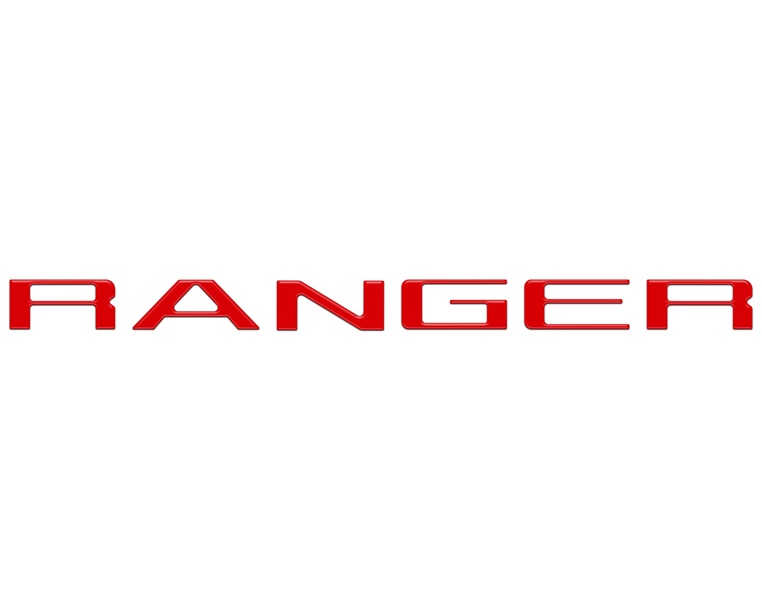 Hood Lettering Kit Fits 2024-2025 Ford Ranger