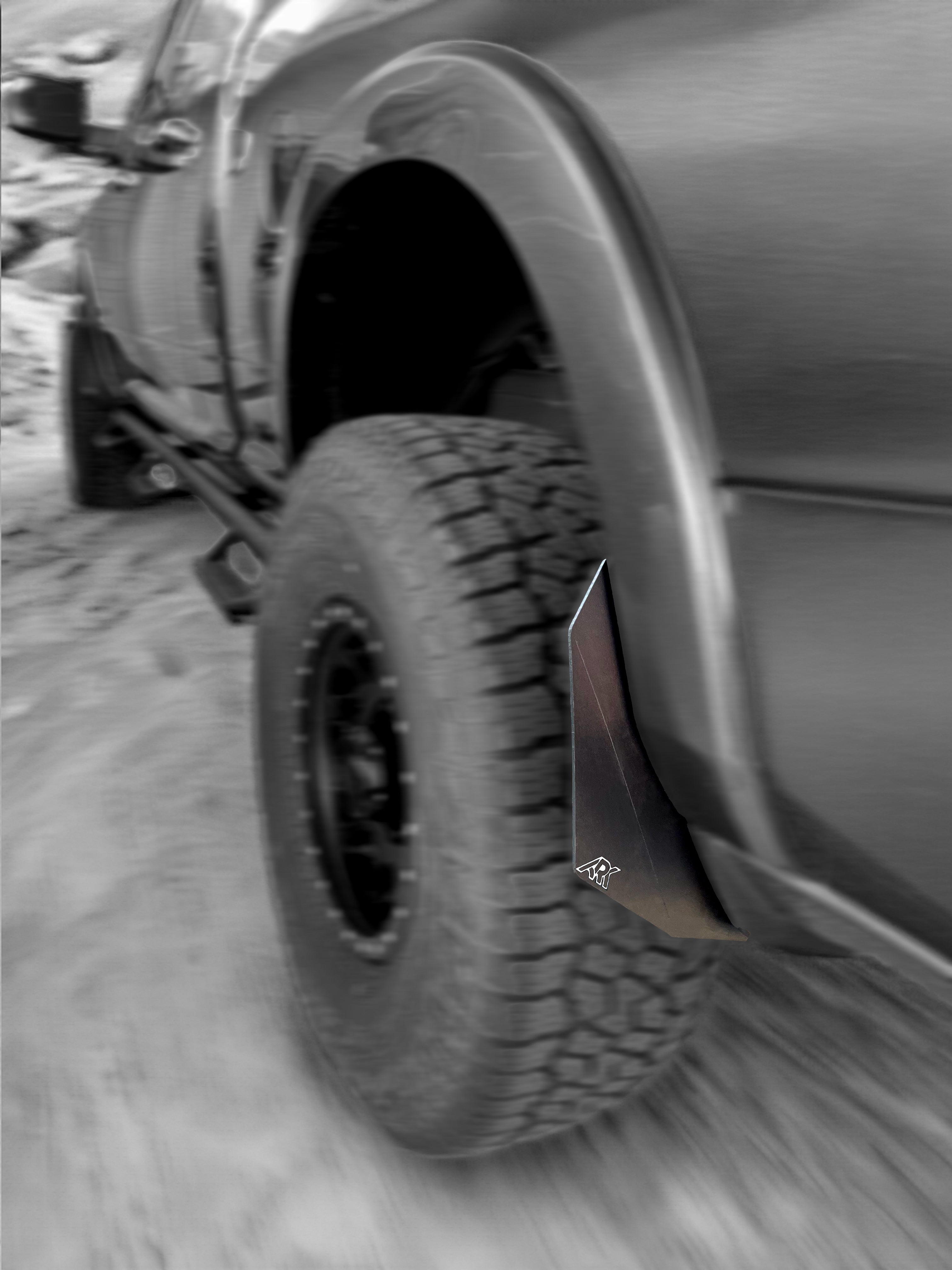 TriXpoly Micro Splash Guards For 2009-2024 Dodge RAM