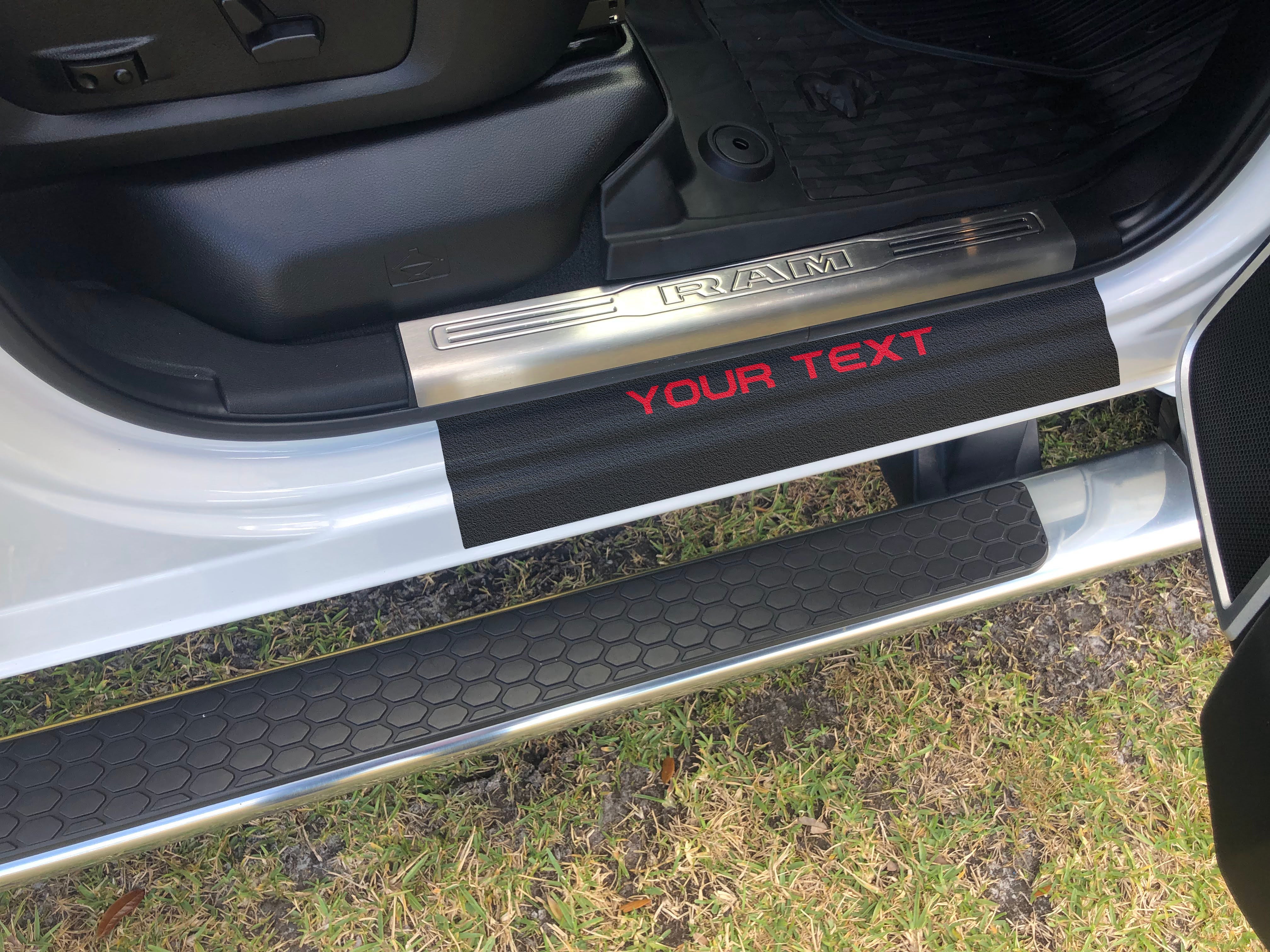 Door Sill Protection Overlays Fits 2019-2026 Ram 2500/3500