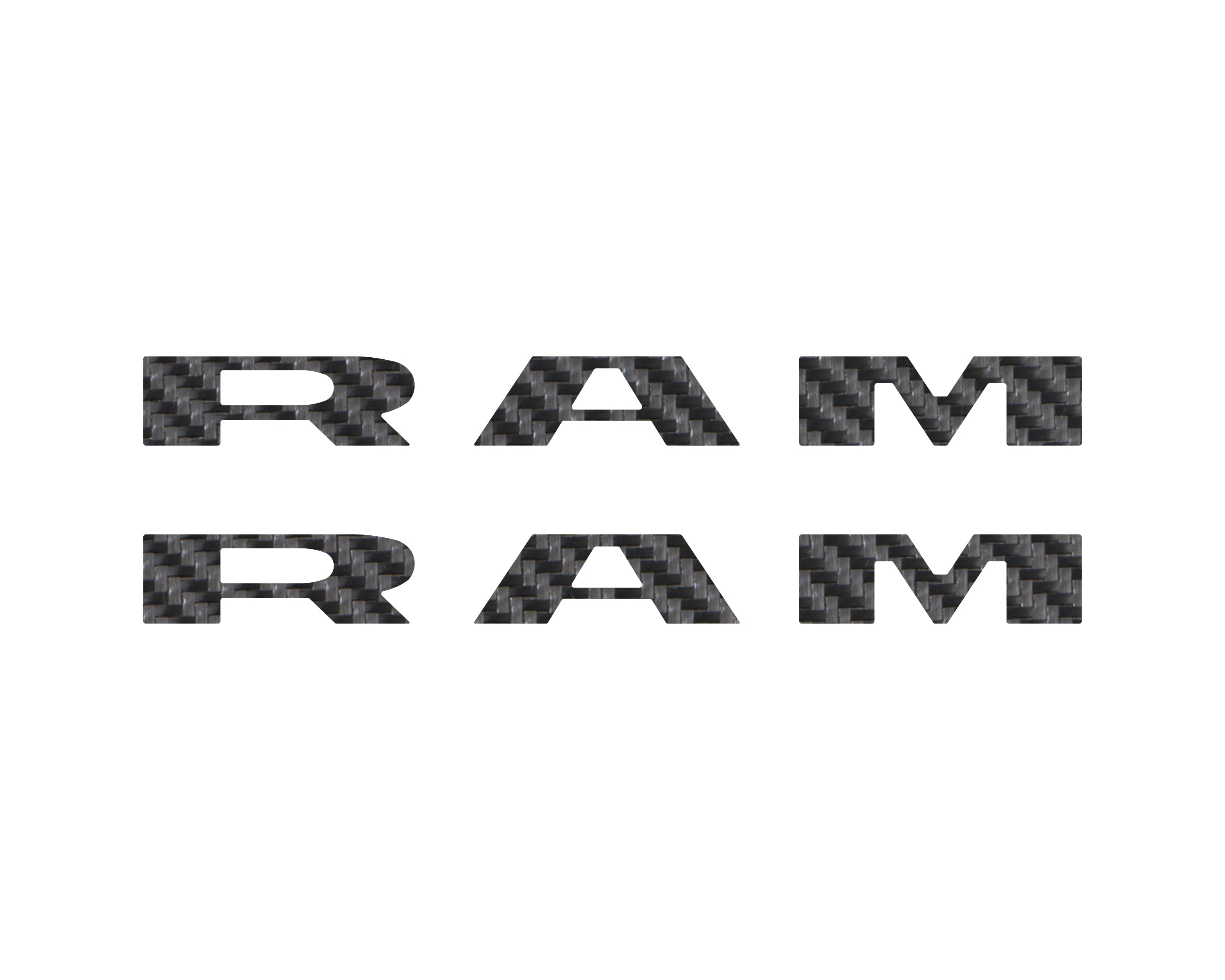 Front Door Emblem Overlays Fits 2025-2026 Ram 1500/2500/3500