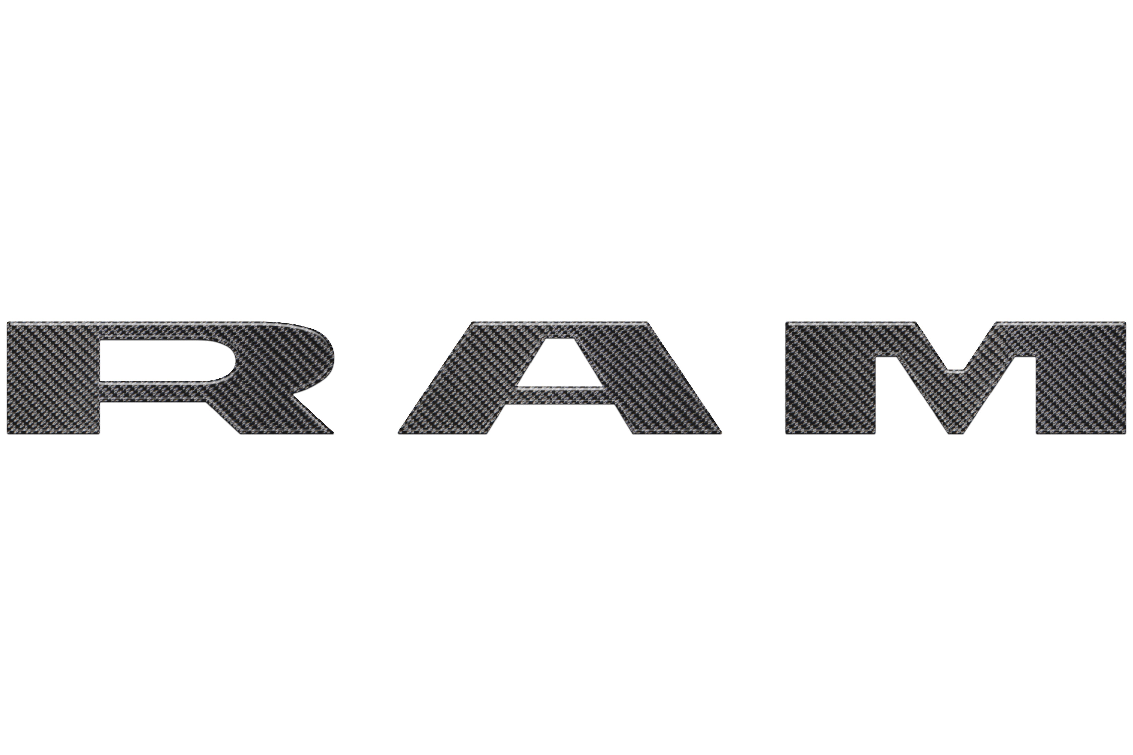 Tailgate Letter Overlays Fits 2025-2026 Ram 2500/3500