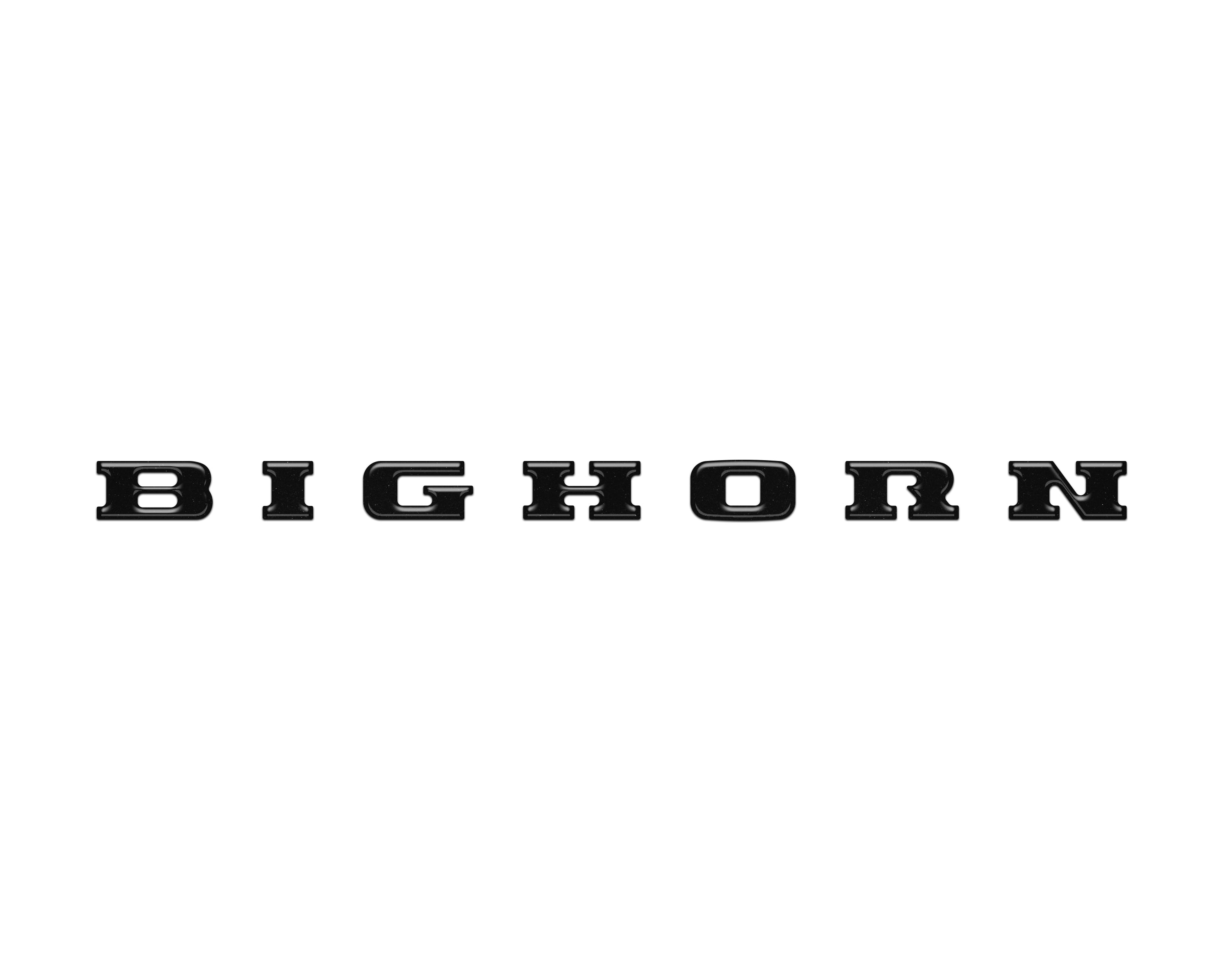 Glovebox Emblem Inserts Fits 2025-2026 Ram 1500/2500/3500