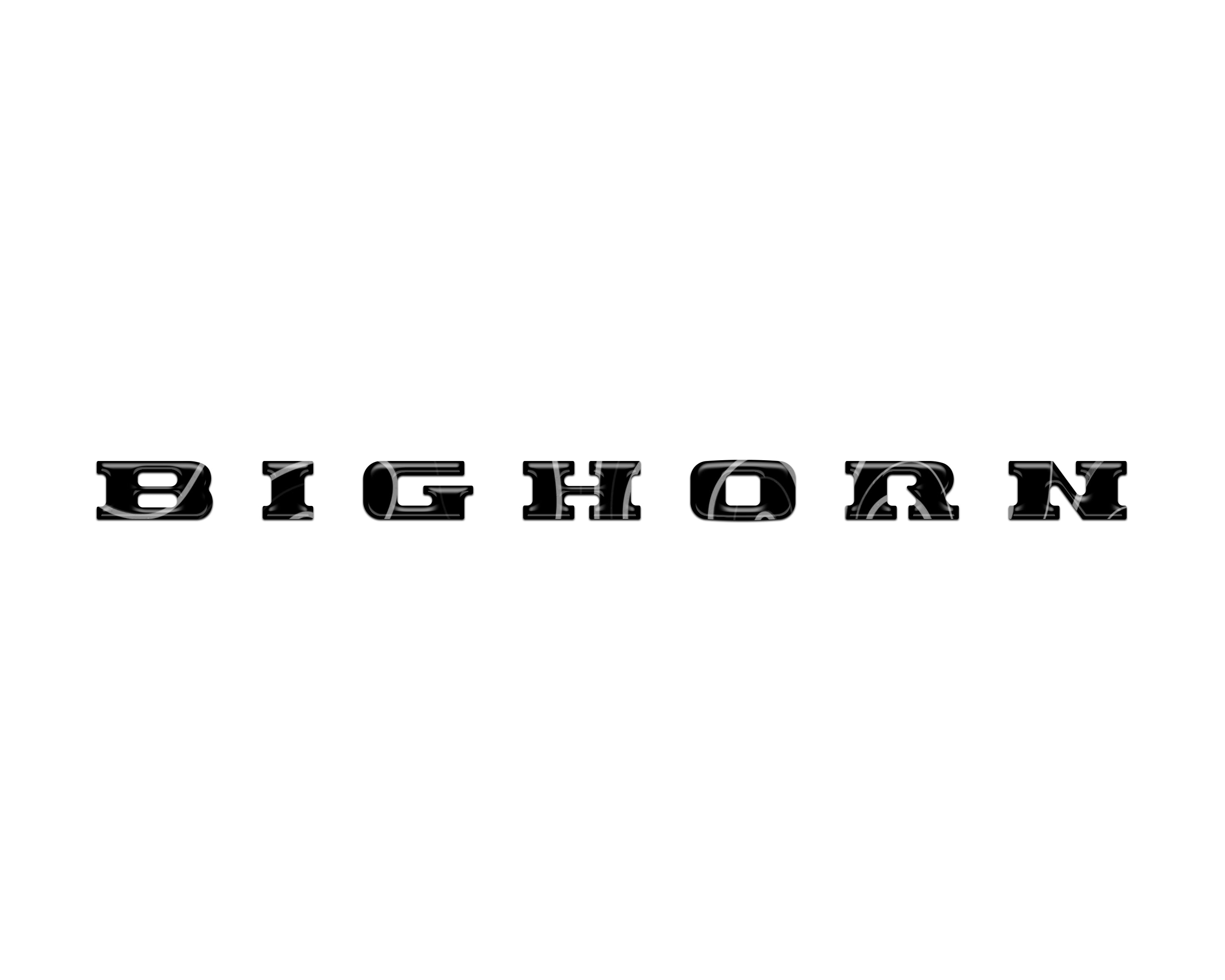 Glovebox Emblem Inserts Fits 2025-2026 Ram 1500/2500/3500