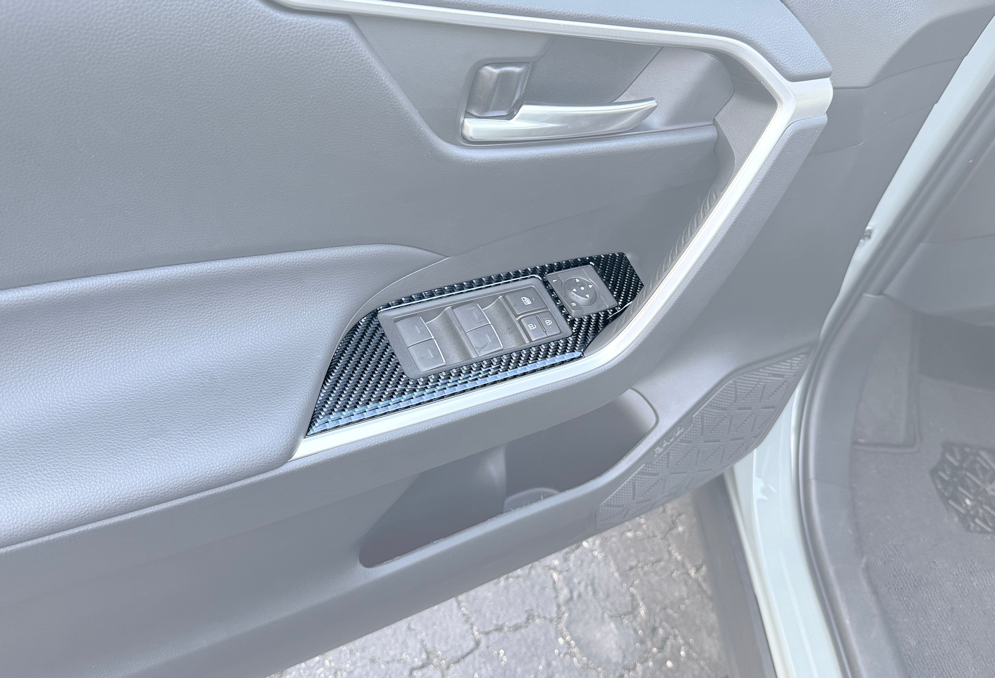 Door Switches Accent Trim Fits 2019-2025 Toyota Rav4