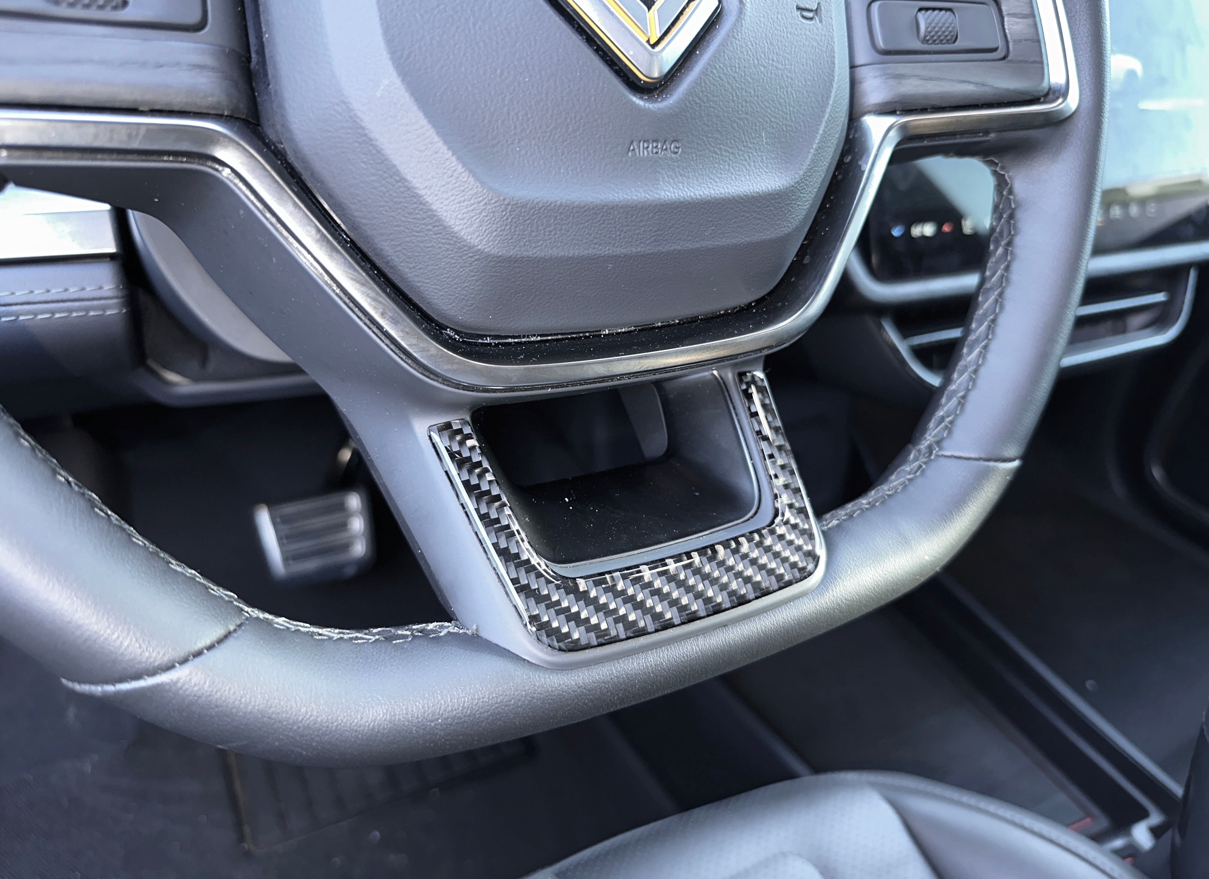 Steering Wheel Accent Trim Fits 2022-2026 Rivian R1T