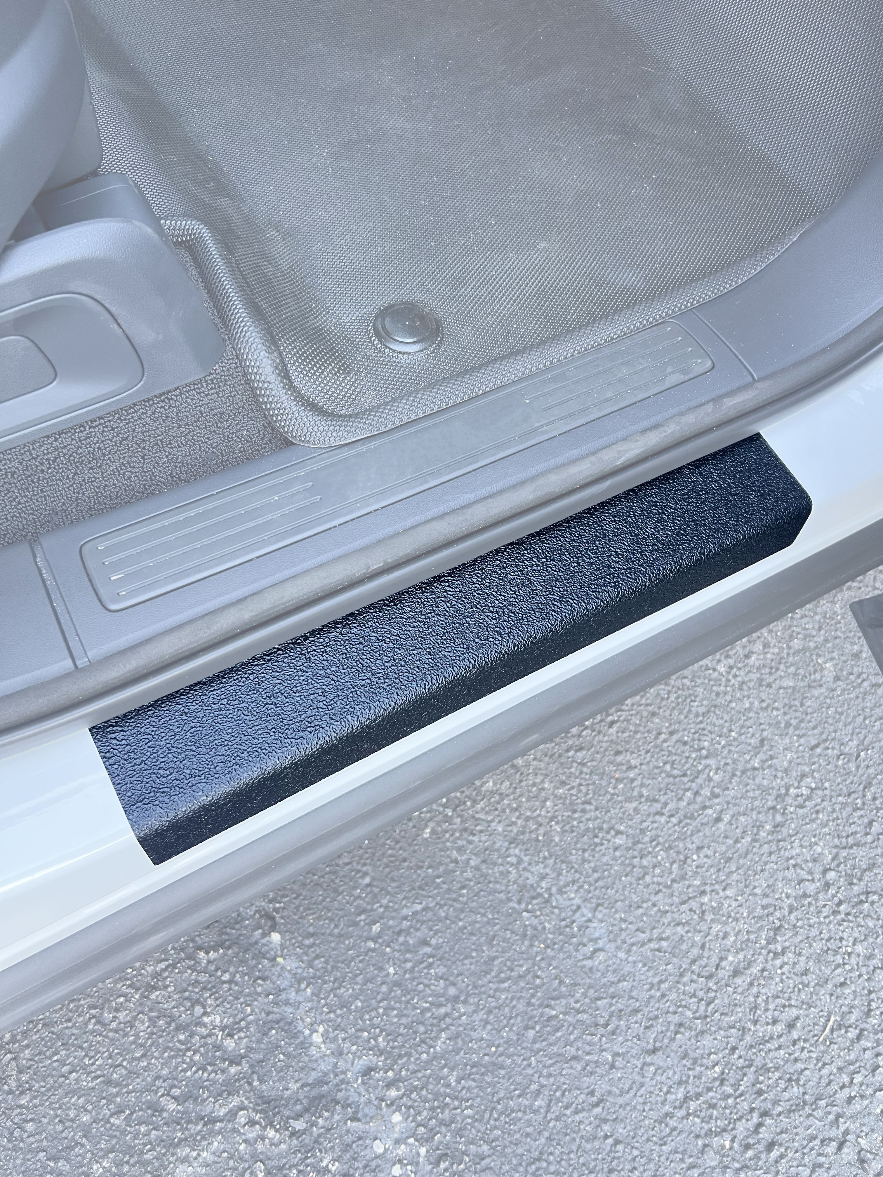 Textured Front Door Sill Overlays Fits 2022-2026 Rivian R1T