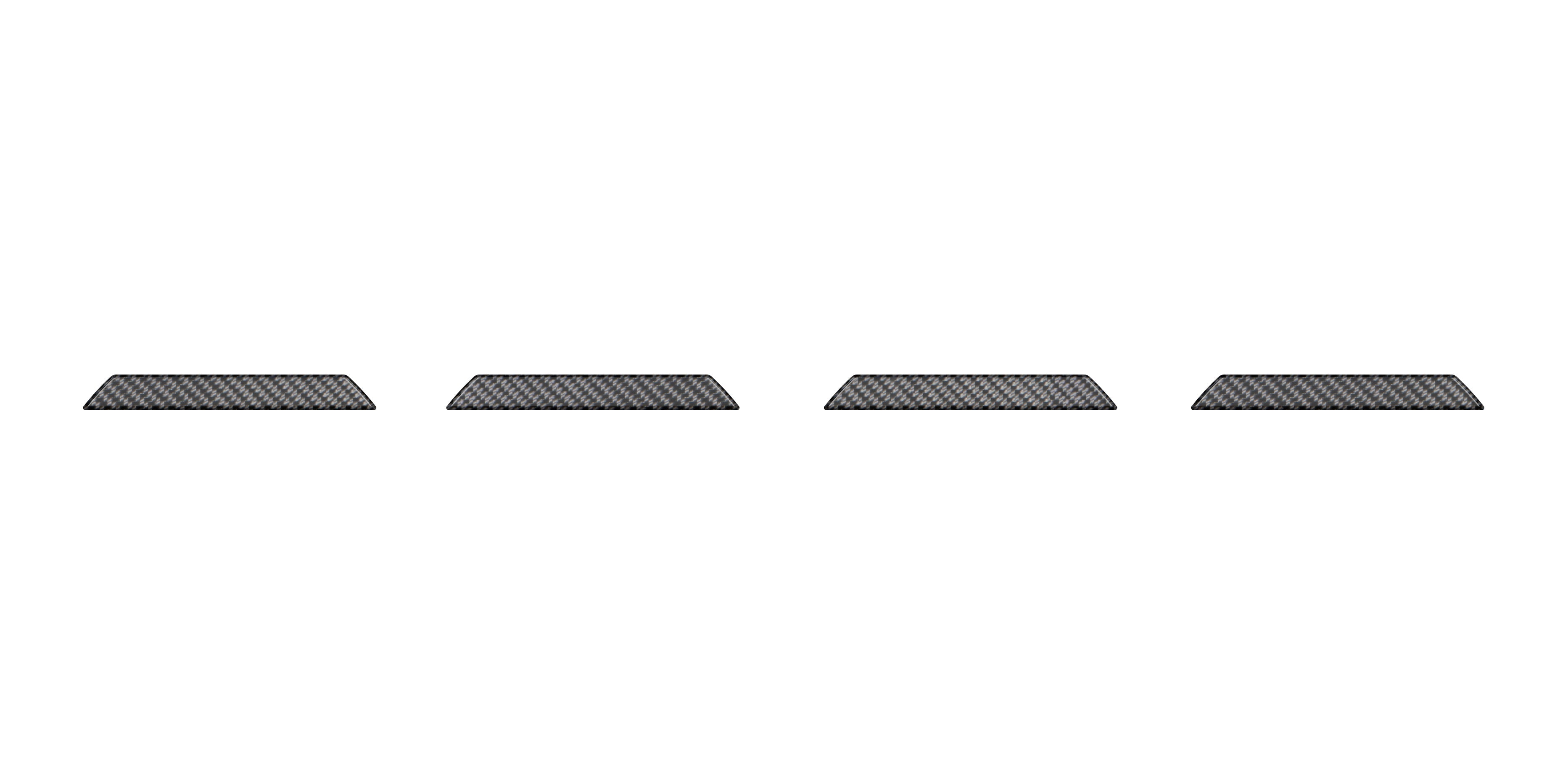 Lower Front Bumper Line Inserts Fits 2025-2026 Toyota 4Runner