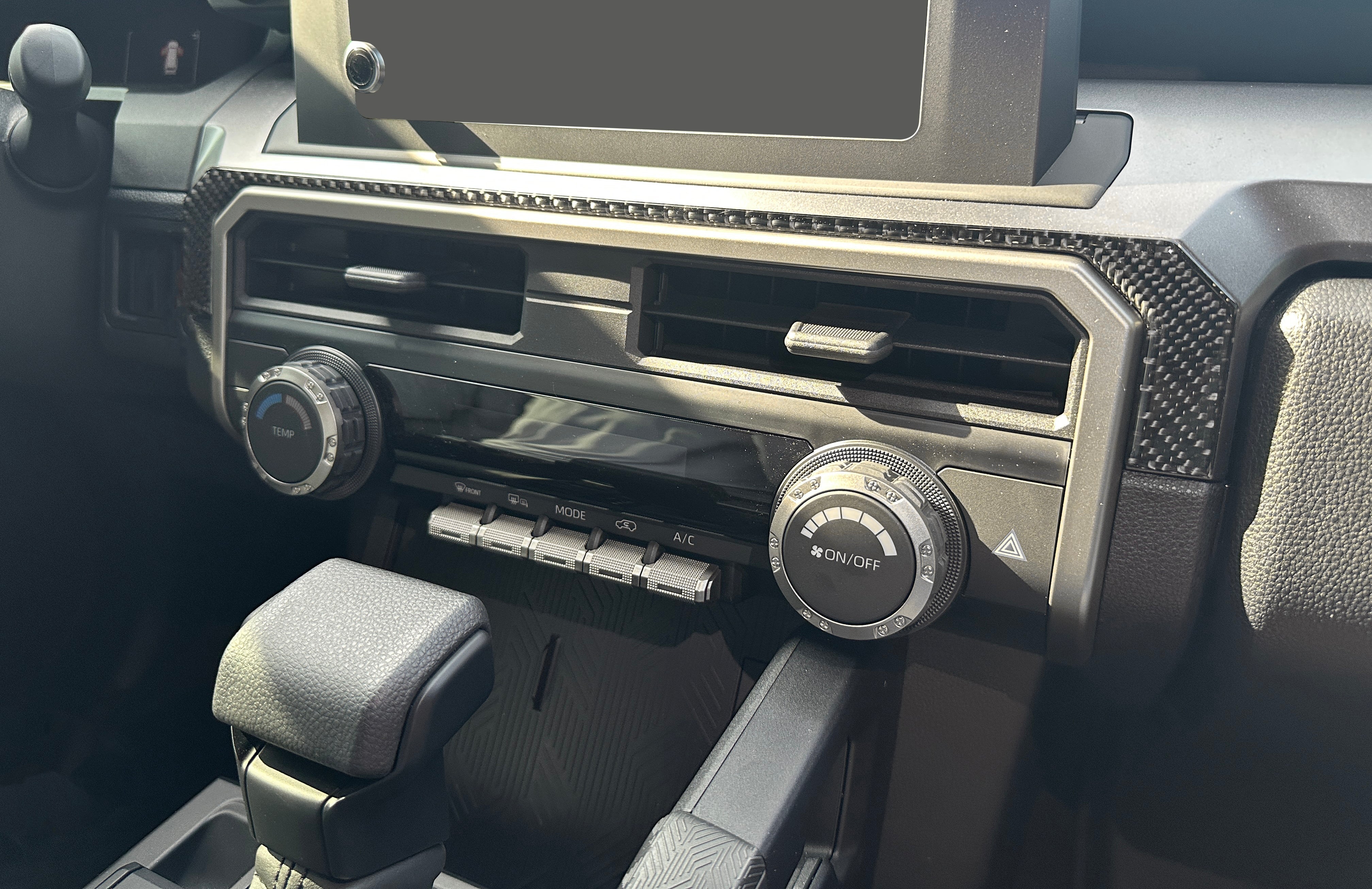 Lower Dash Accent Trim Fits 2025-2026 Toyota 4Runner