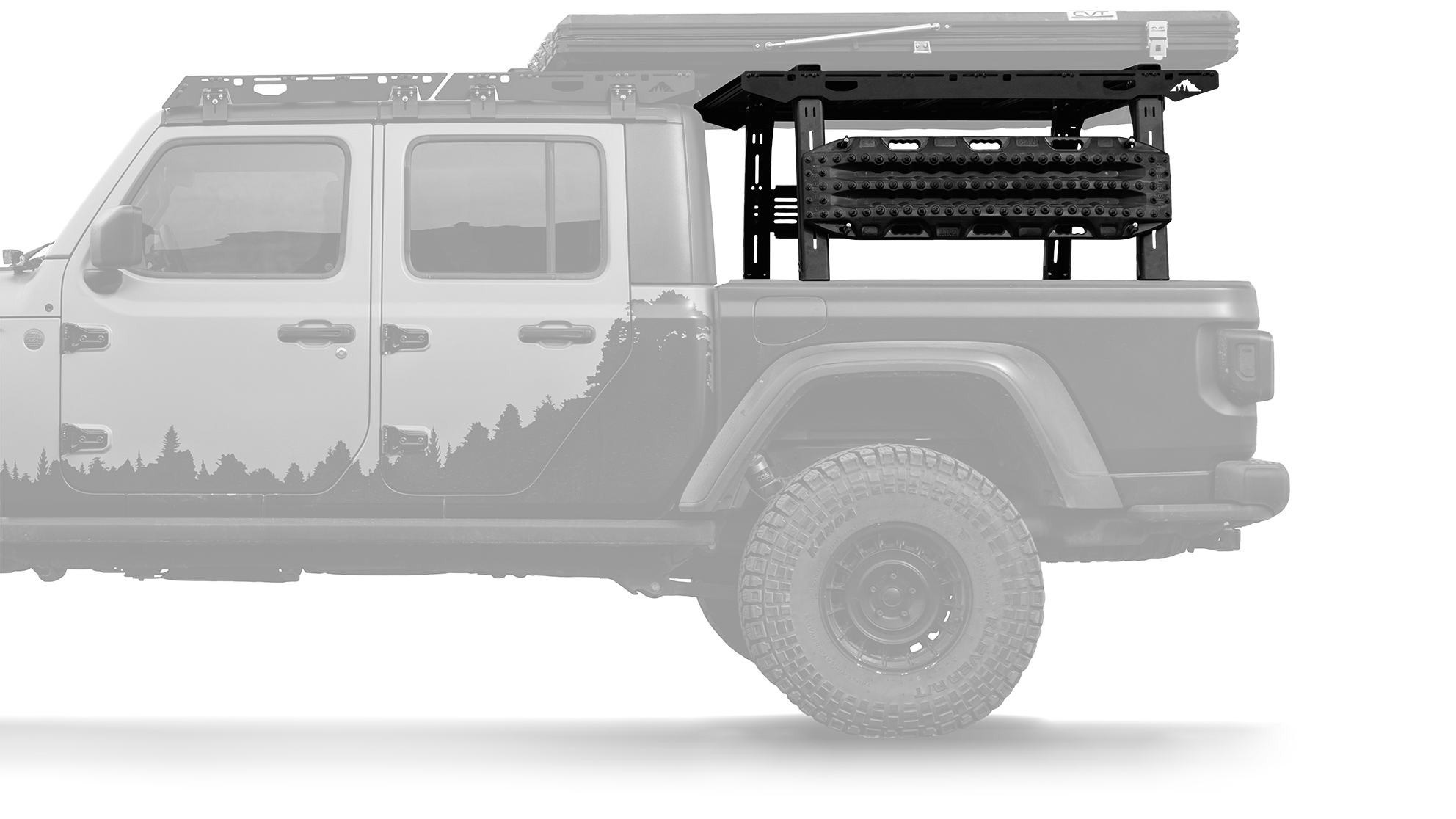 Jeep Gladiator Rack Height PAK System Bed Rack