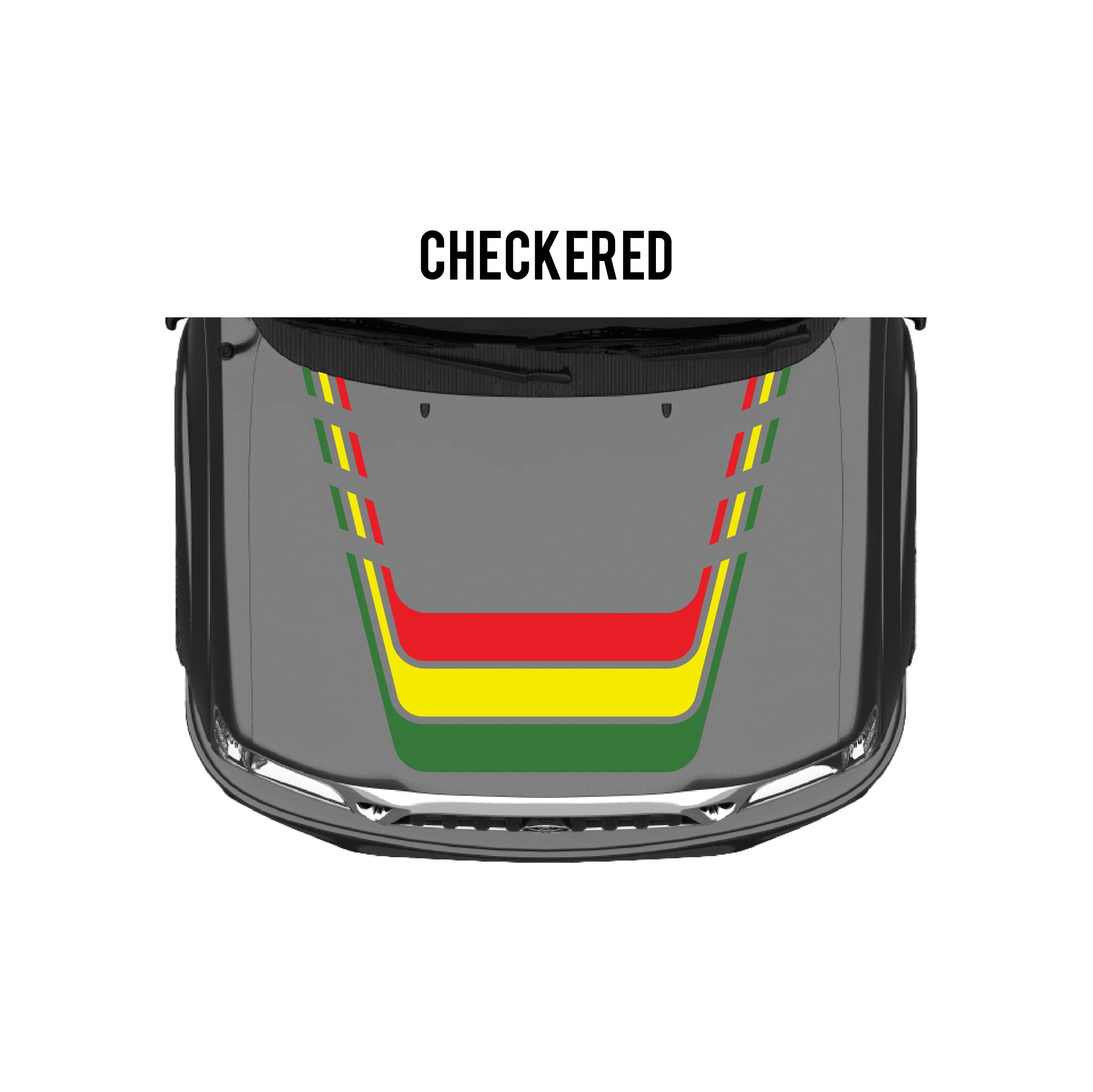 2001-04  Checkered Stripe Kit For Tacoma