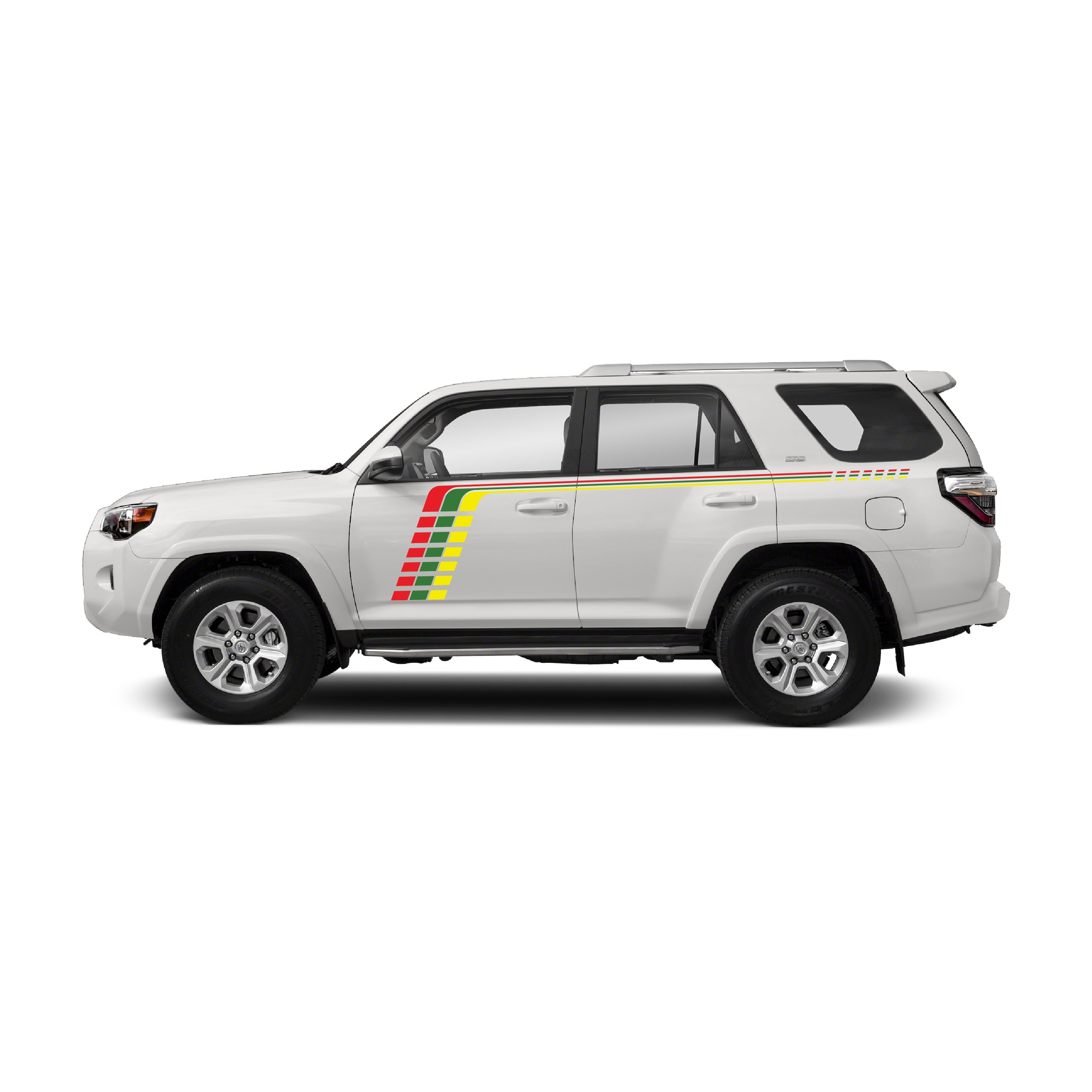 2010+  Checkered Stripe Kit For 4Runner