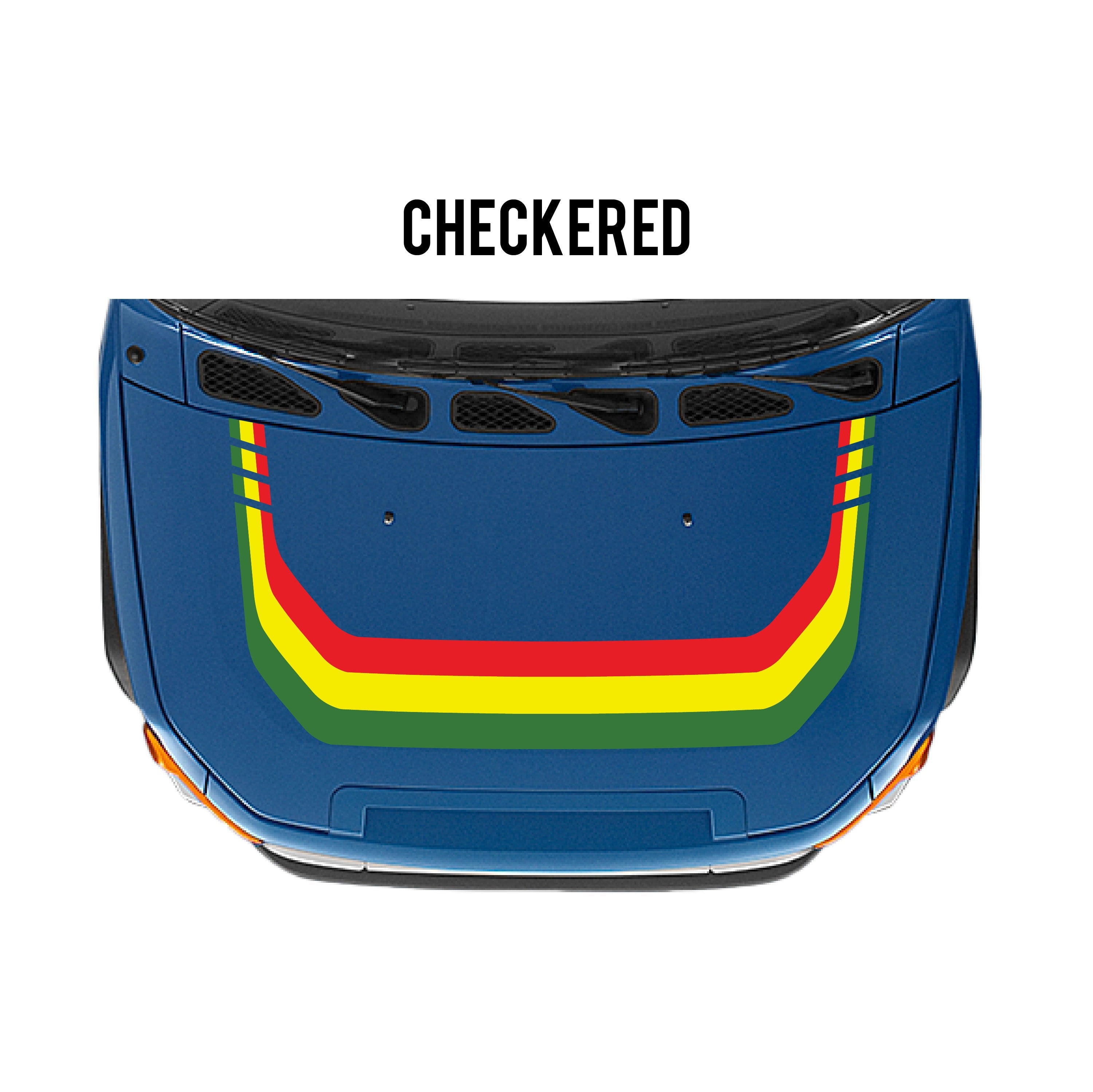 2007-14 Checkered Stripe Kit For FJ Cruiser