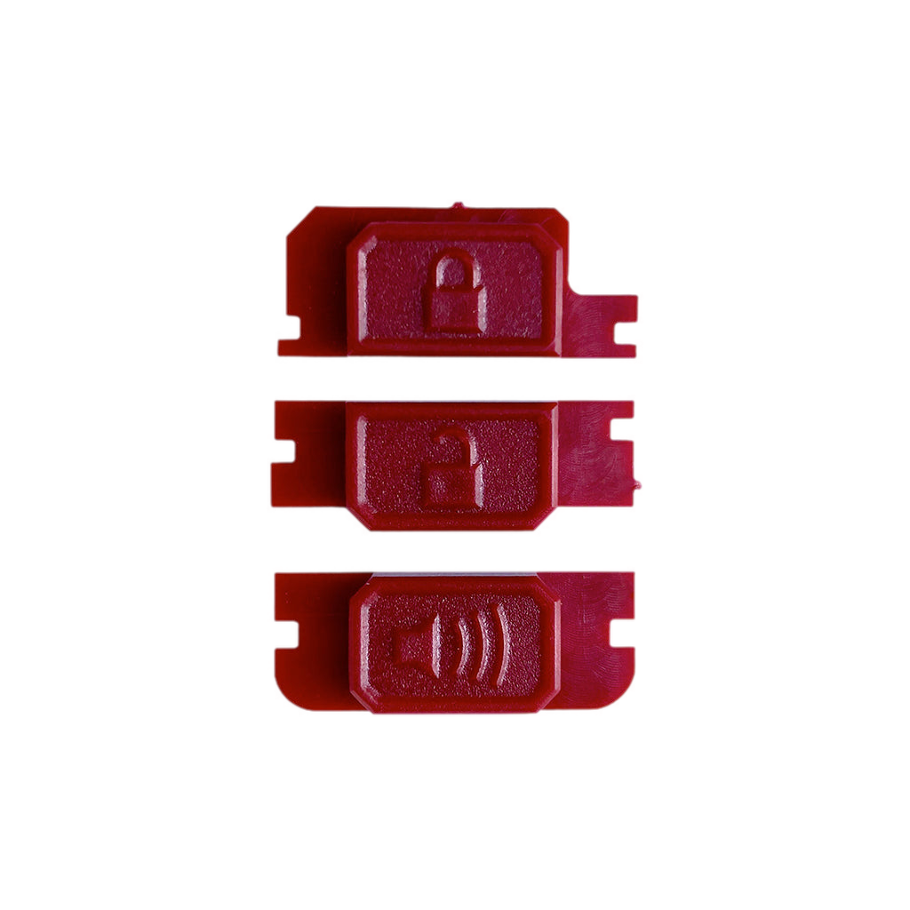 Minimalist Fob Buttons-RED