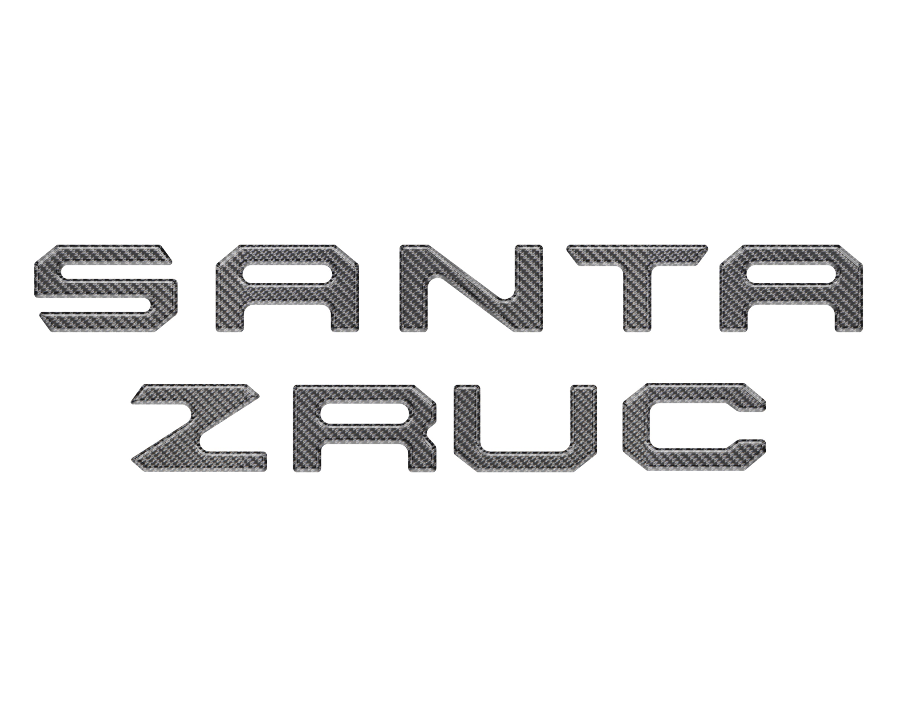 Tailgate Letter Inserts Fits 2022-2026 Hyundai Santa Cruz