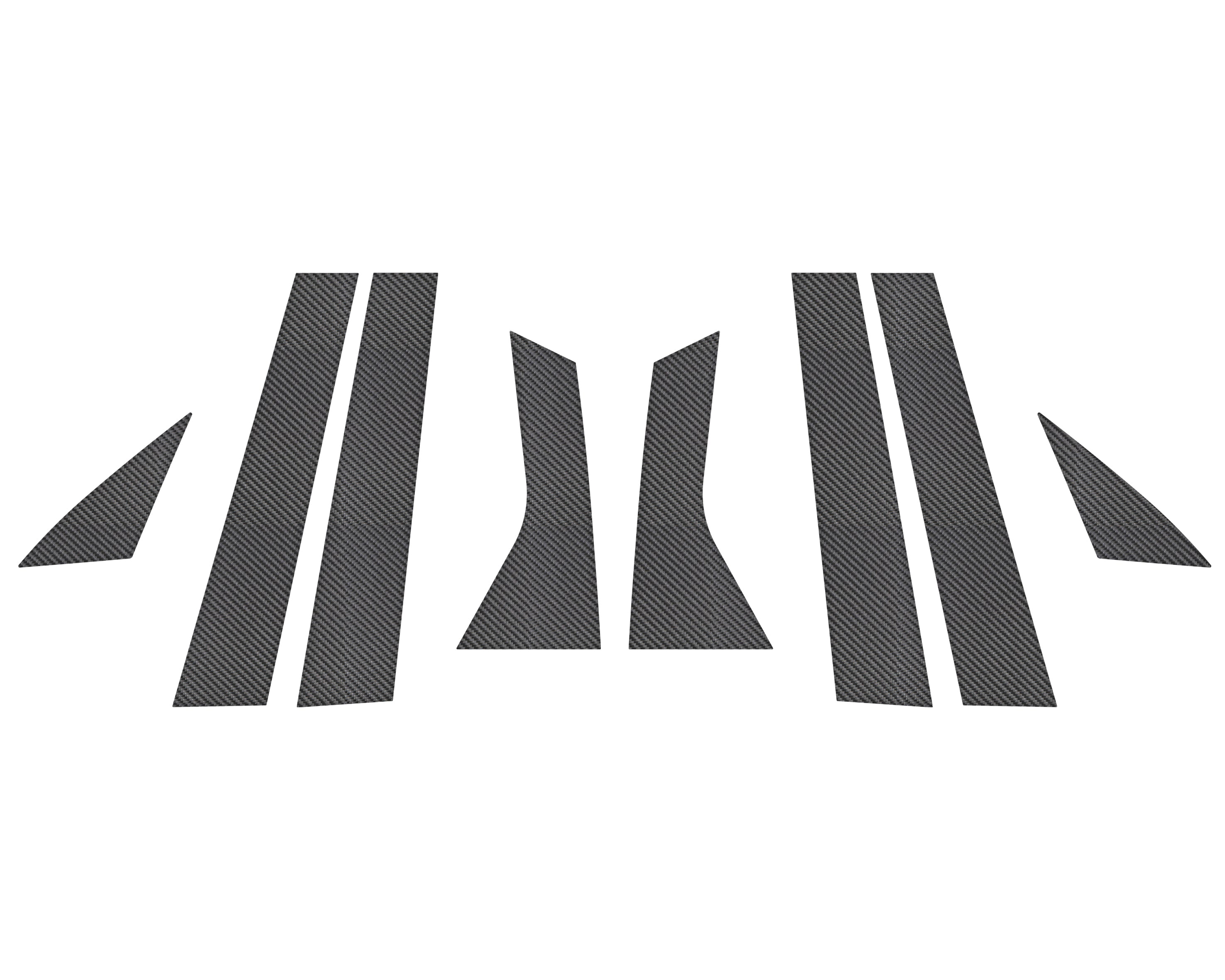 Door Pillar Overlays Fits 2022-2026 Hyundai Santa Cruz