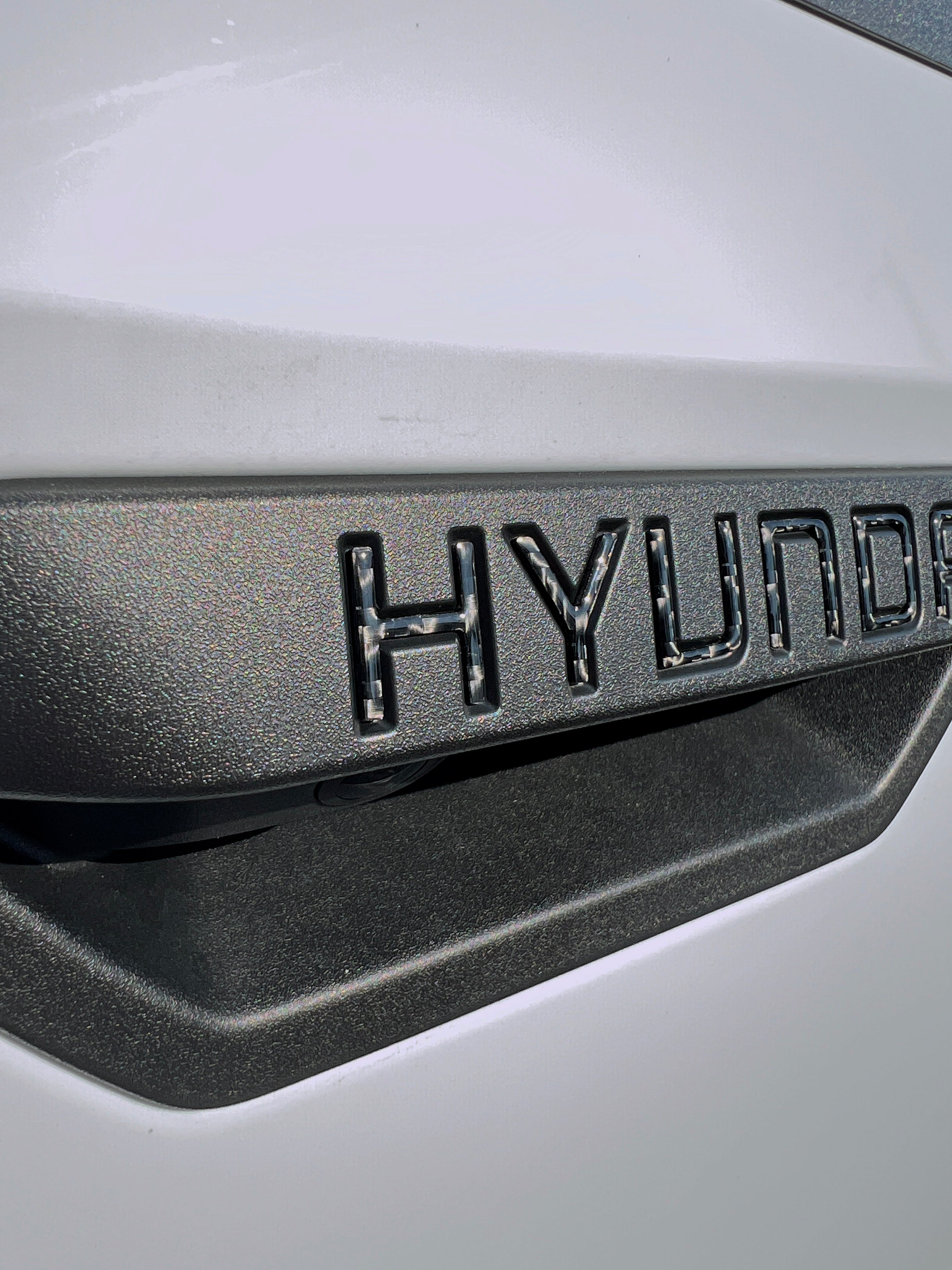 Tailgate Handle Letter Inserts Fits 2022-2026 Hyundai Santa Cruz