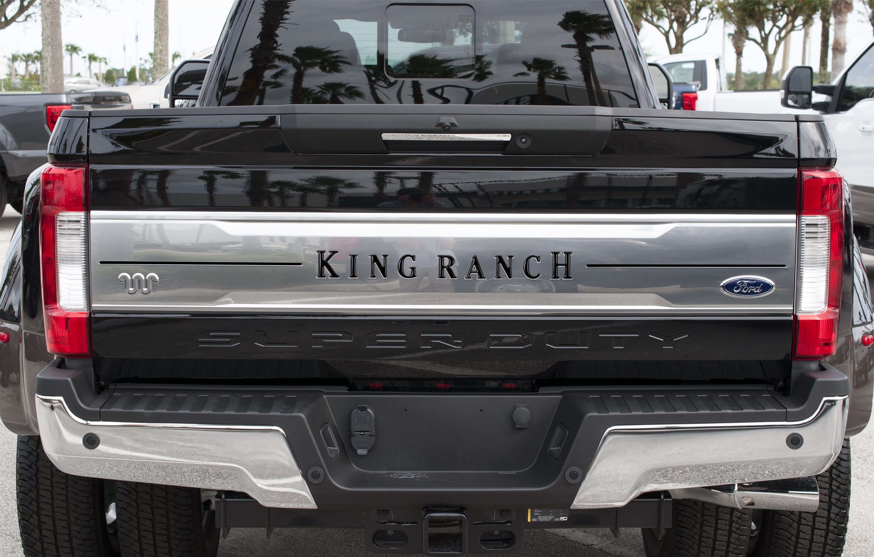 Tailgate Letter Inserts Fits 2017-2019 Ford Super Duty King Ranch