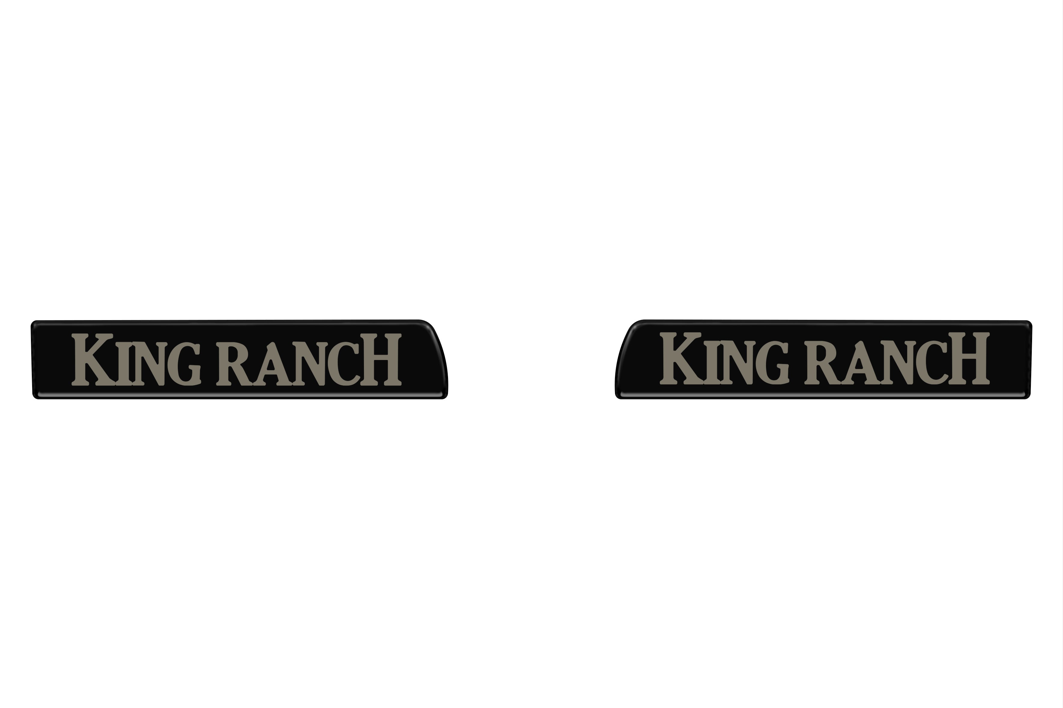 Front Fender Vent Replacement Badge Fits 2023-2025 Ford Super Duty