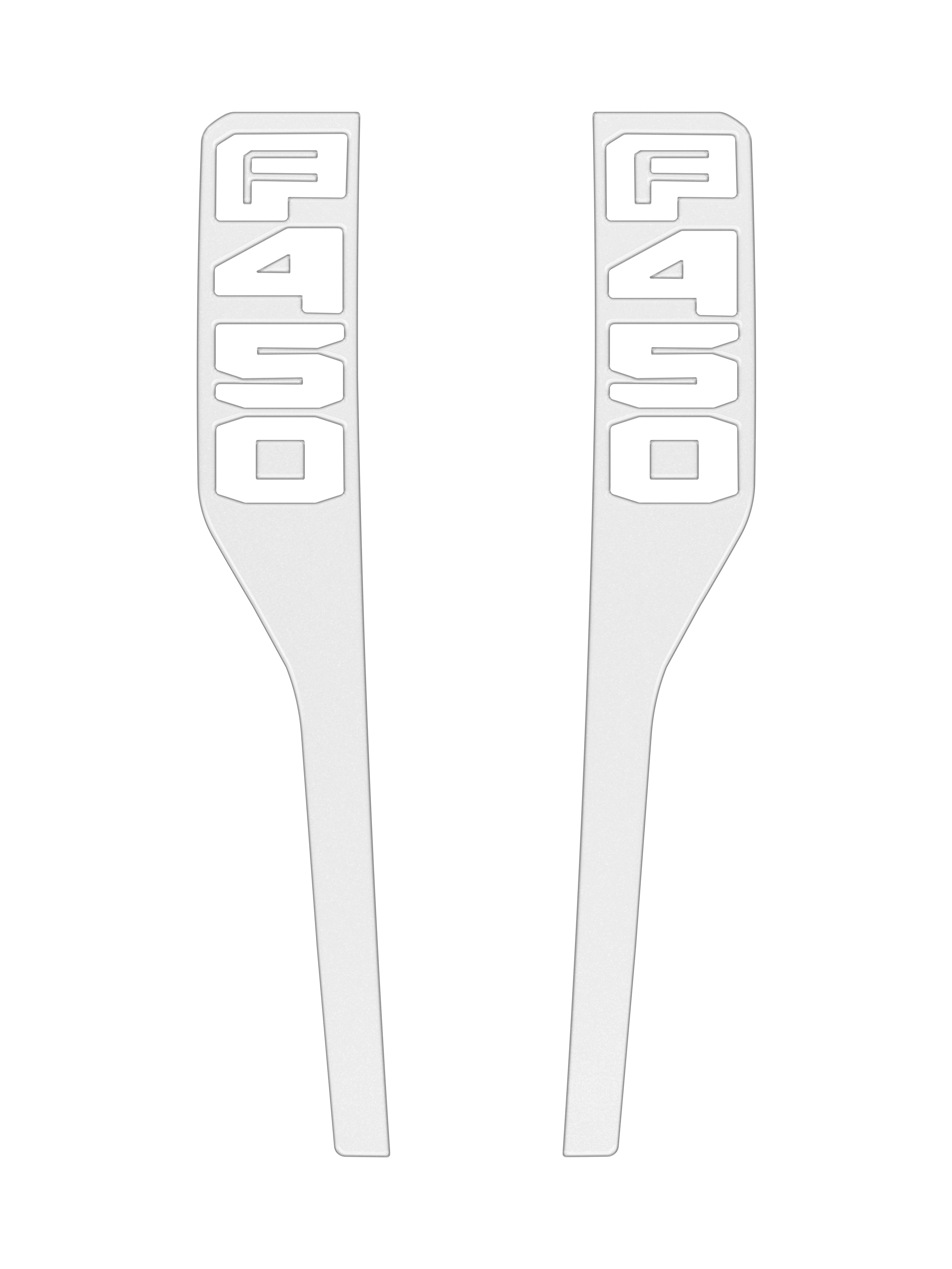 Front Fender Emblem Overlays Fits 2023-2026 Ford Super Duty