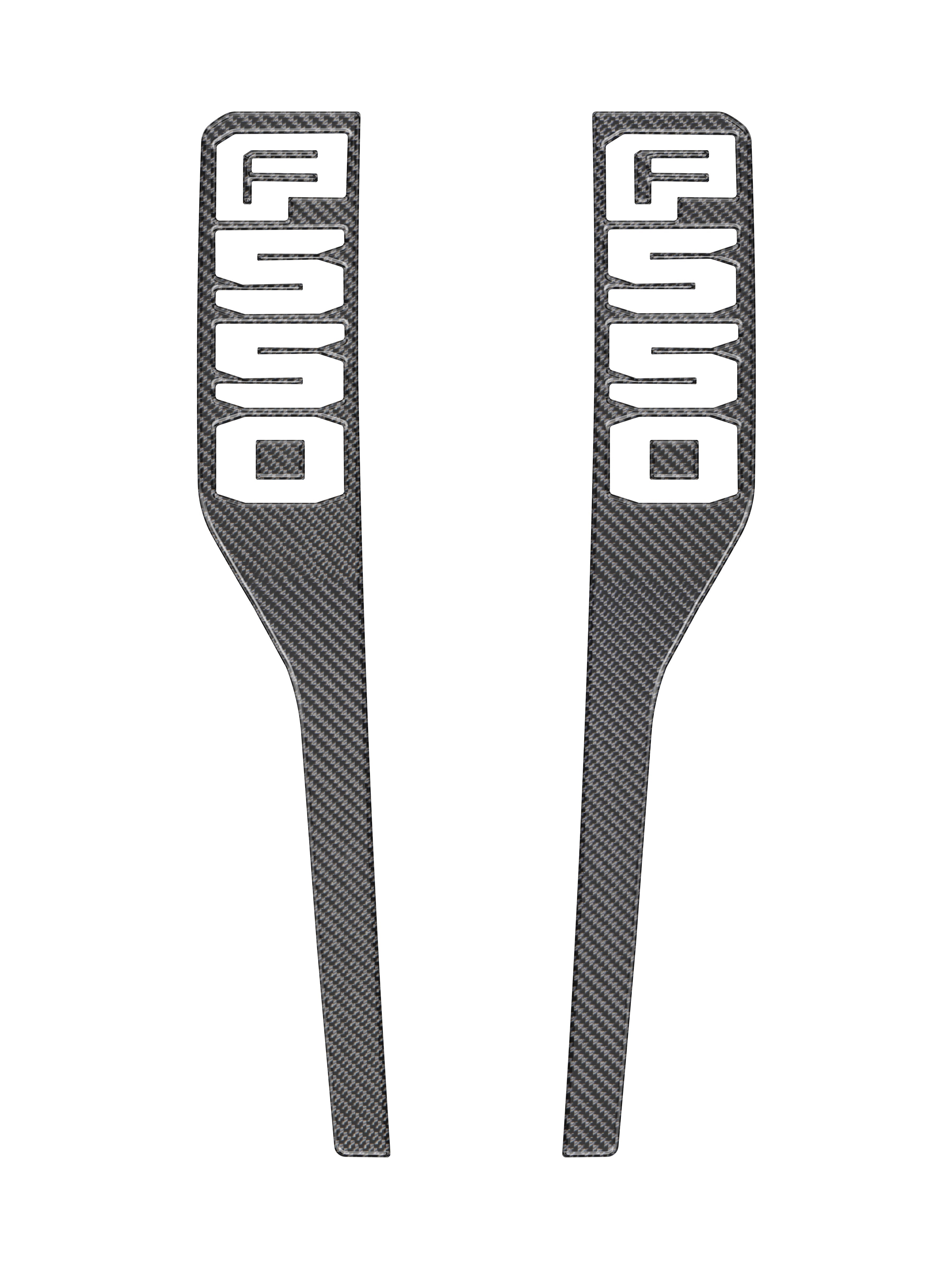 Front Fender Emblem Overlays Fits 2023-2026 Ford Super Duty