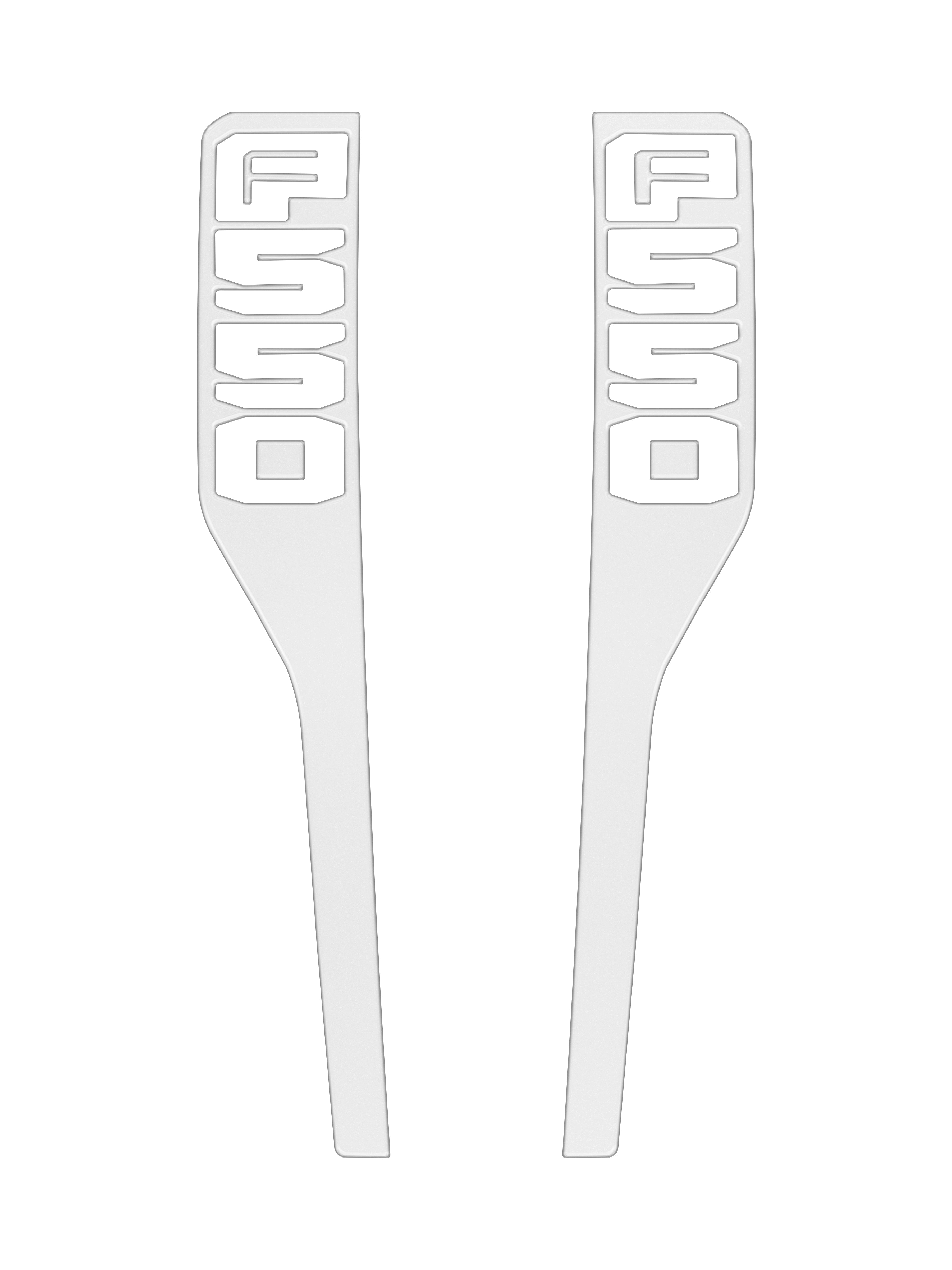 Front Fender Emblem Overlays Fits 2023-2026 Ford Super Duty