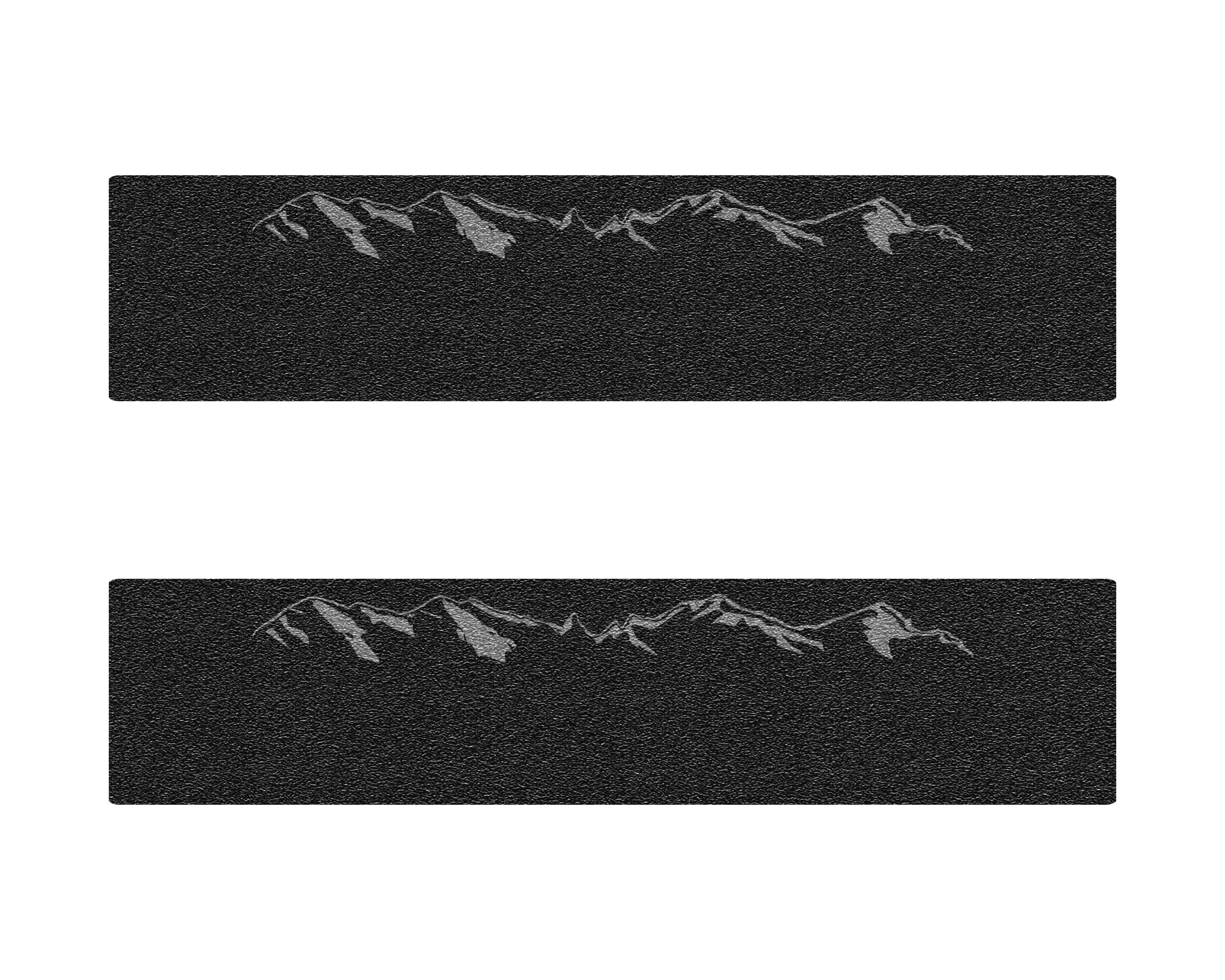 Door Sill Protection Overlays Fits 2014-2026 Chevrolet Silverado + Silverado HD