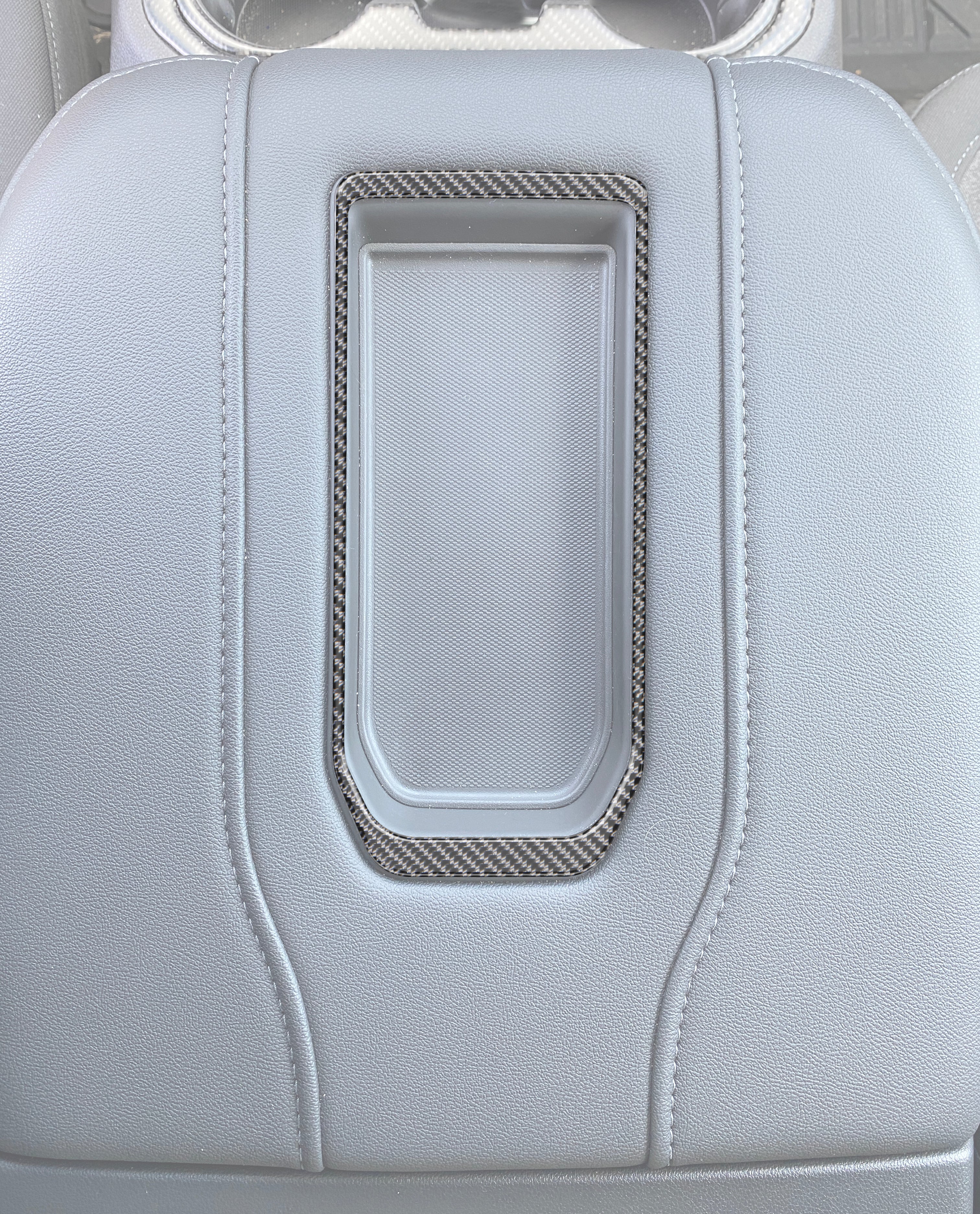 Center Console Tray Accent Overlay Fits 2019-2021 Chevrolet Silverado