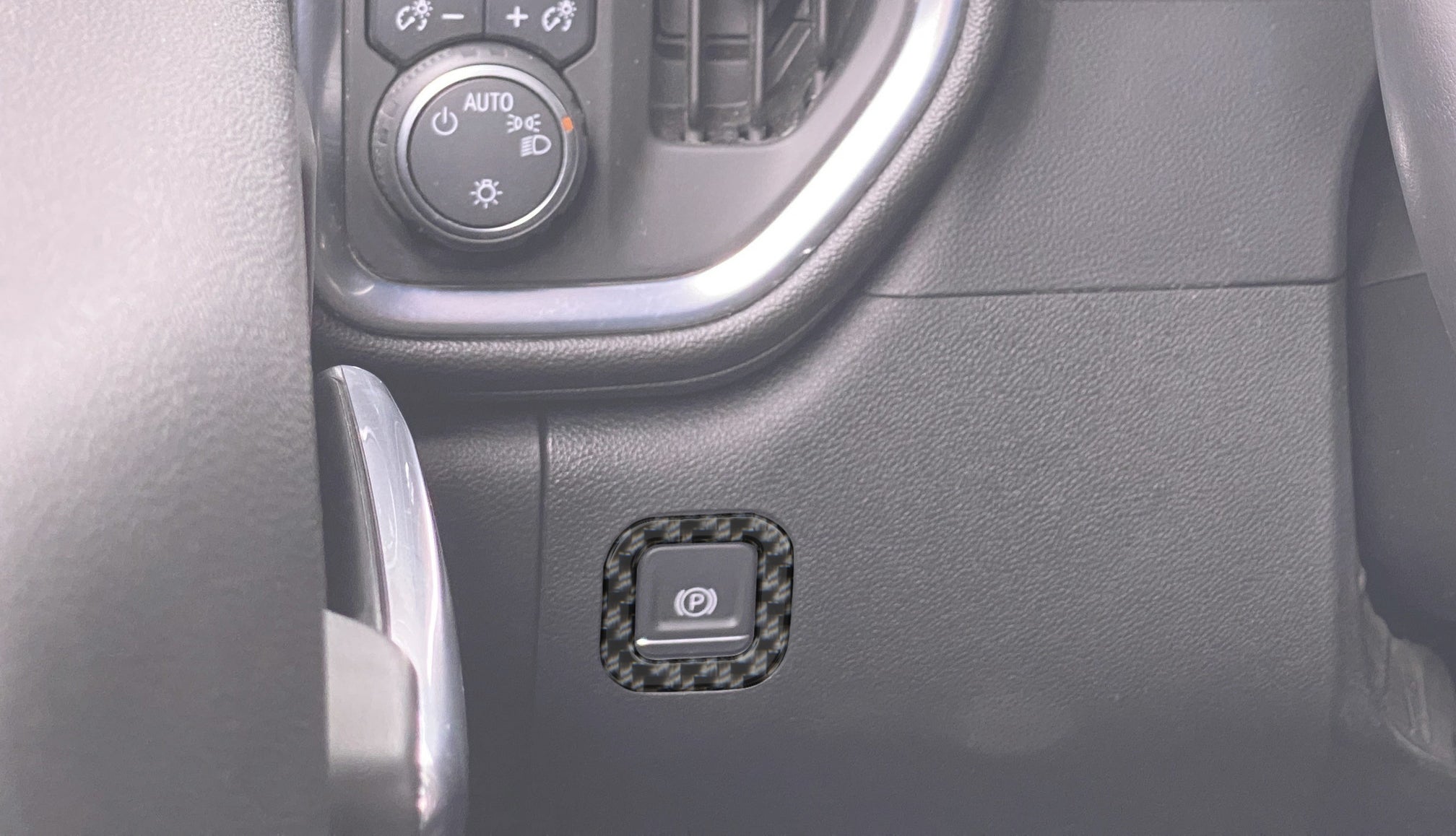 Parking Brake Accent Overlay Fits 2019-2021 Chevrolet Silverado
