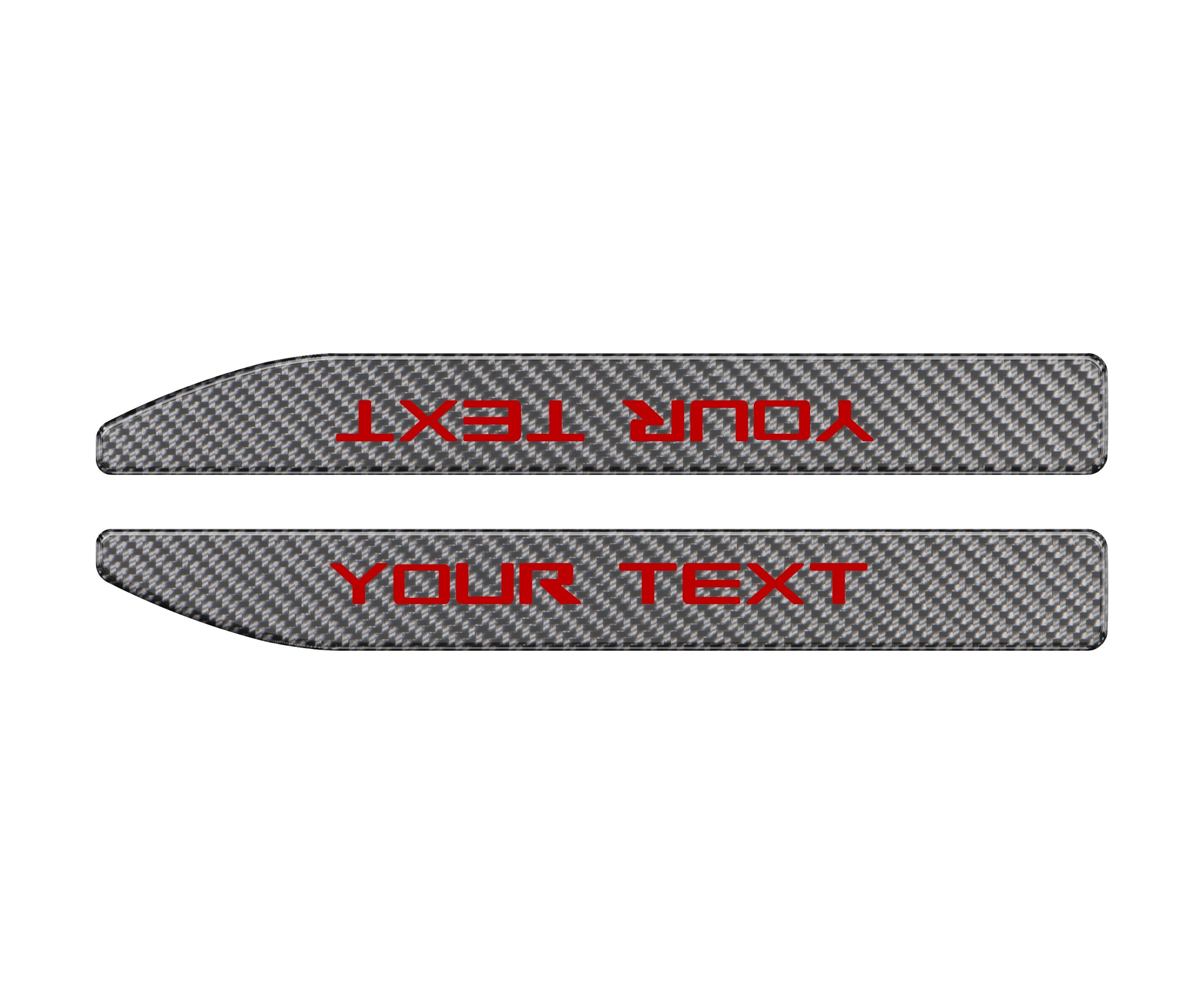 Door Sill Plate Overlays Fits 2019-2026 Chevrolet Silverado