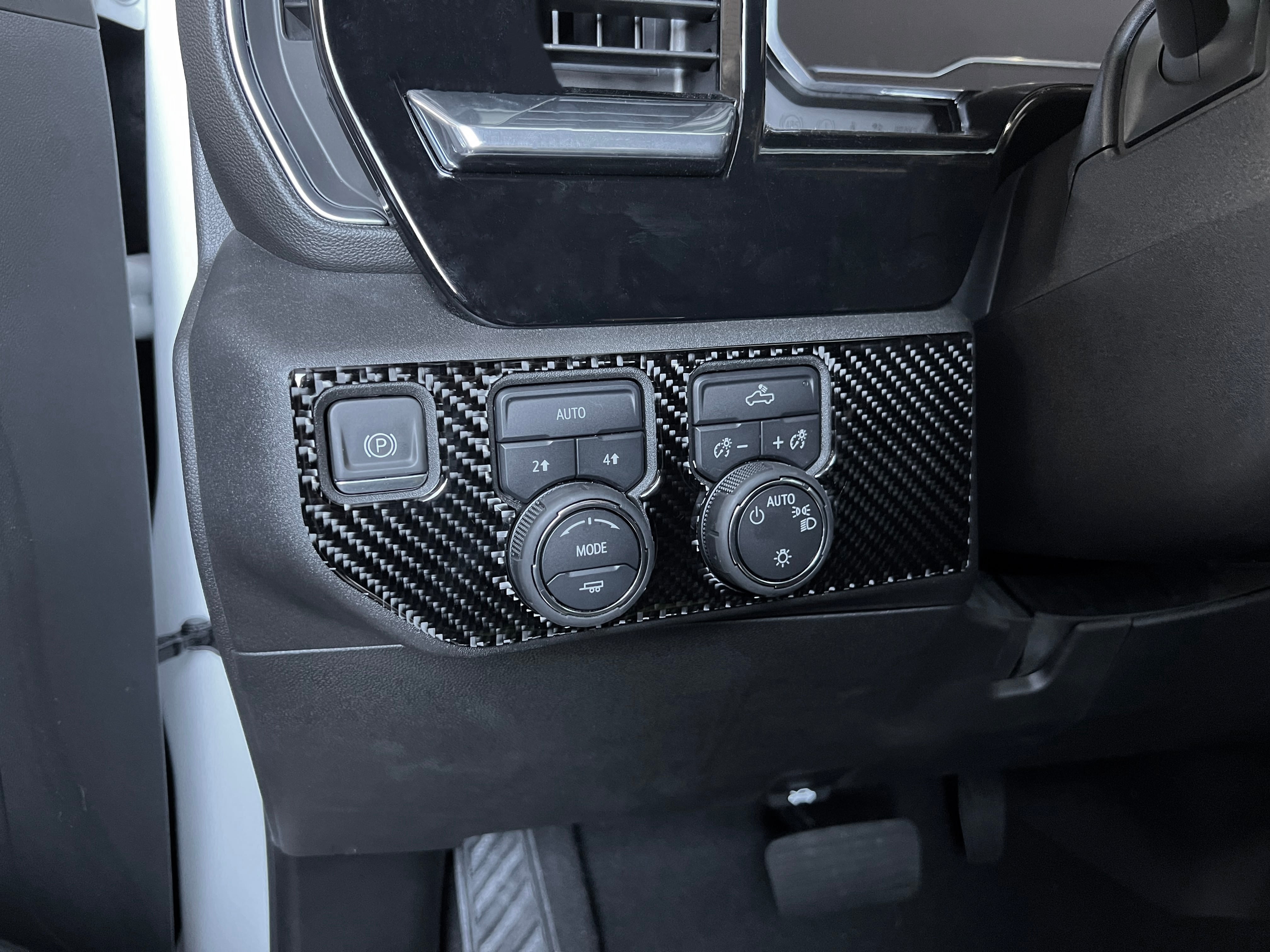 Driver Side Switch Panel Accent Trim Fits 2022-2026 Chevrolet Silverado