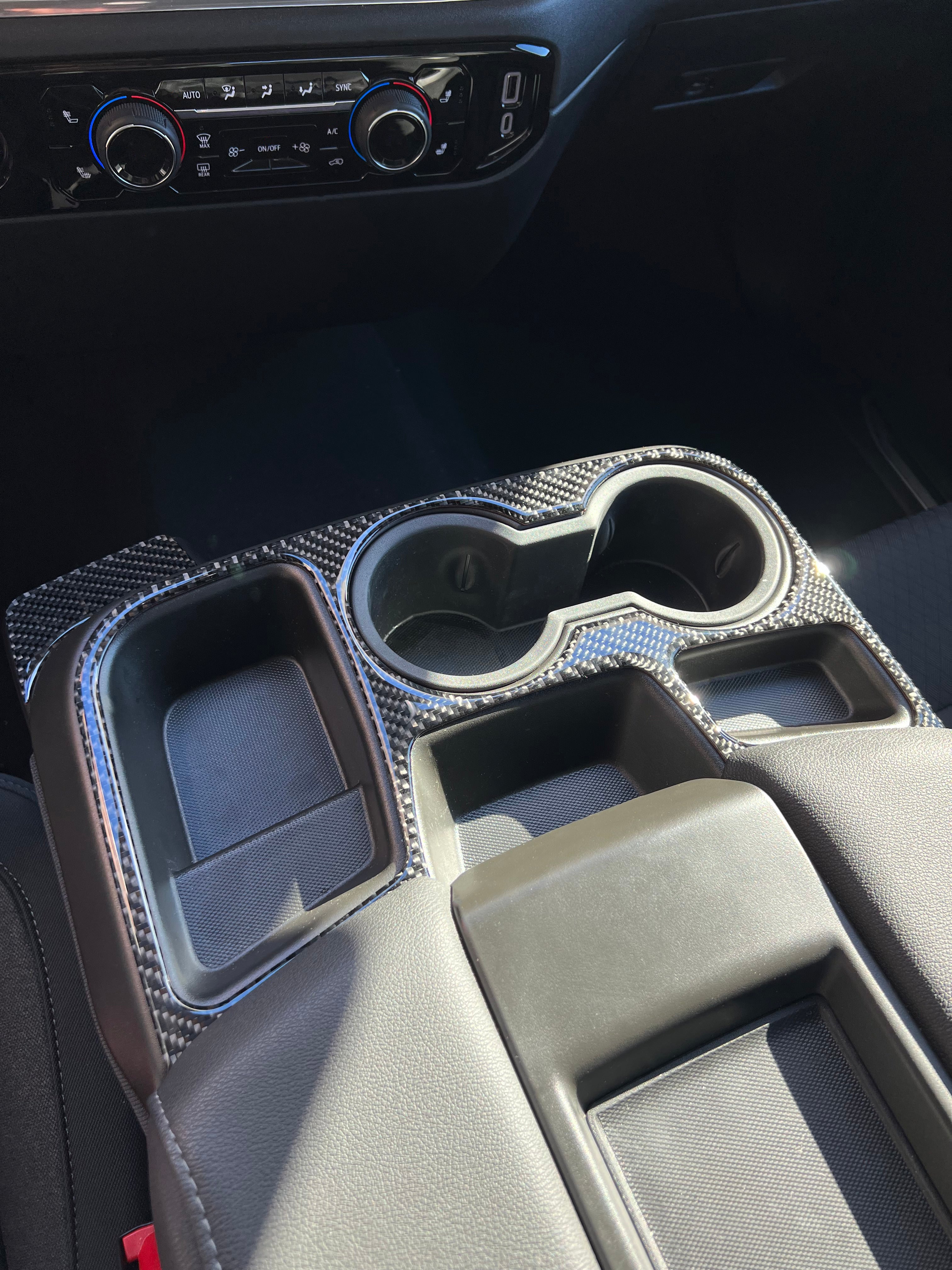 Center Console Lower Accent Trim Fits 2022-2026 Chevrolet Silverado