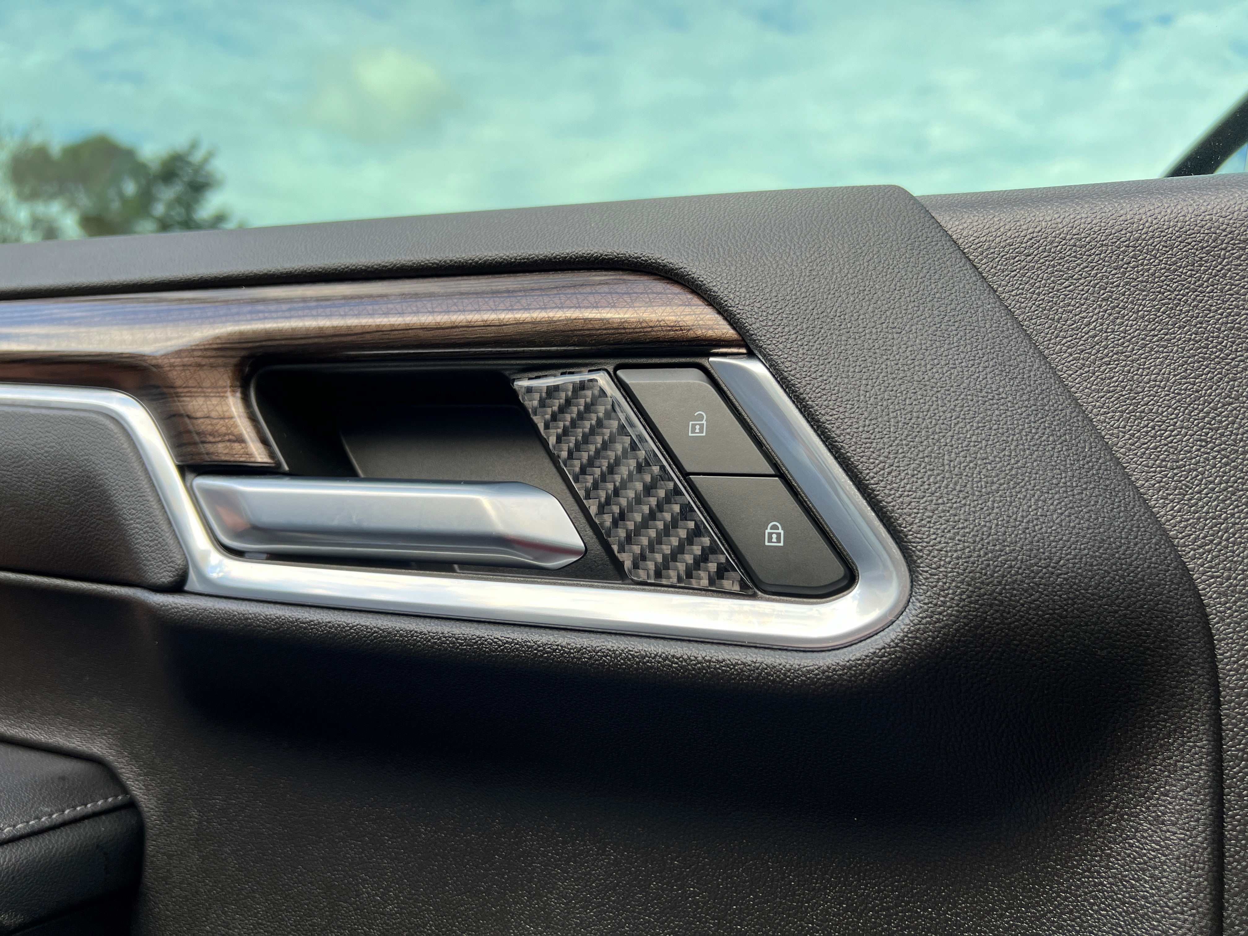 Front Door Handle Accent Trim Fits 2022-2026 Chevrolet Silverado