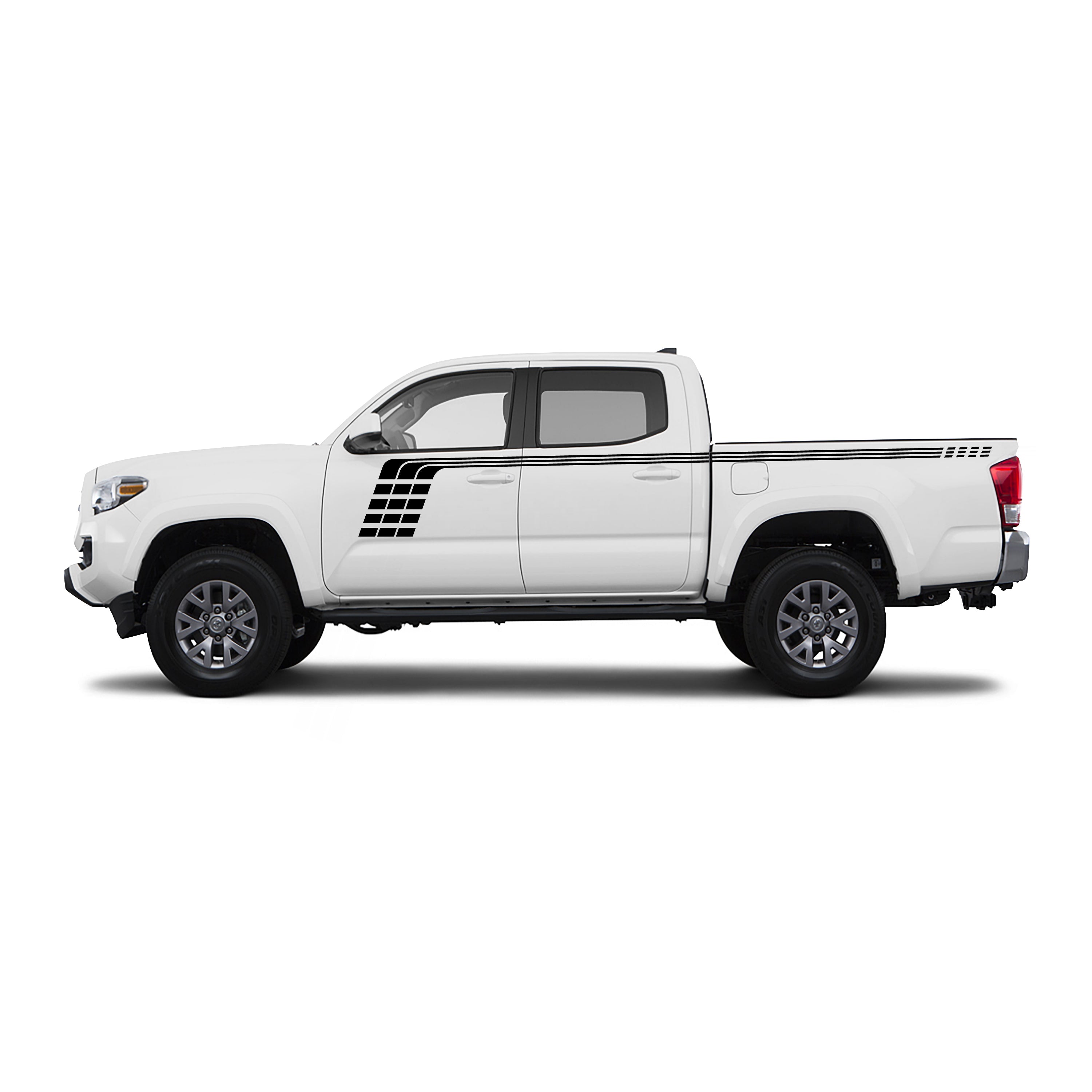 2016-23  Checkered Stripe Kit For Tacoma