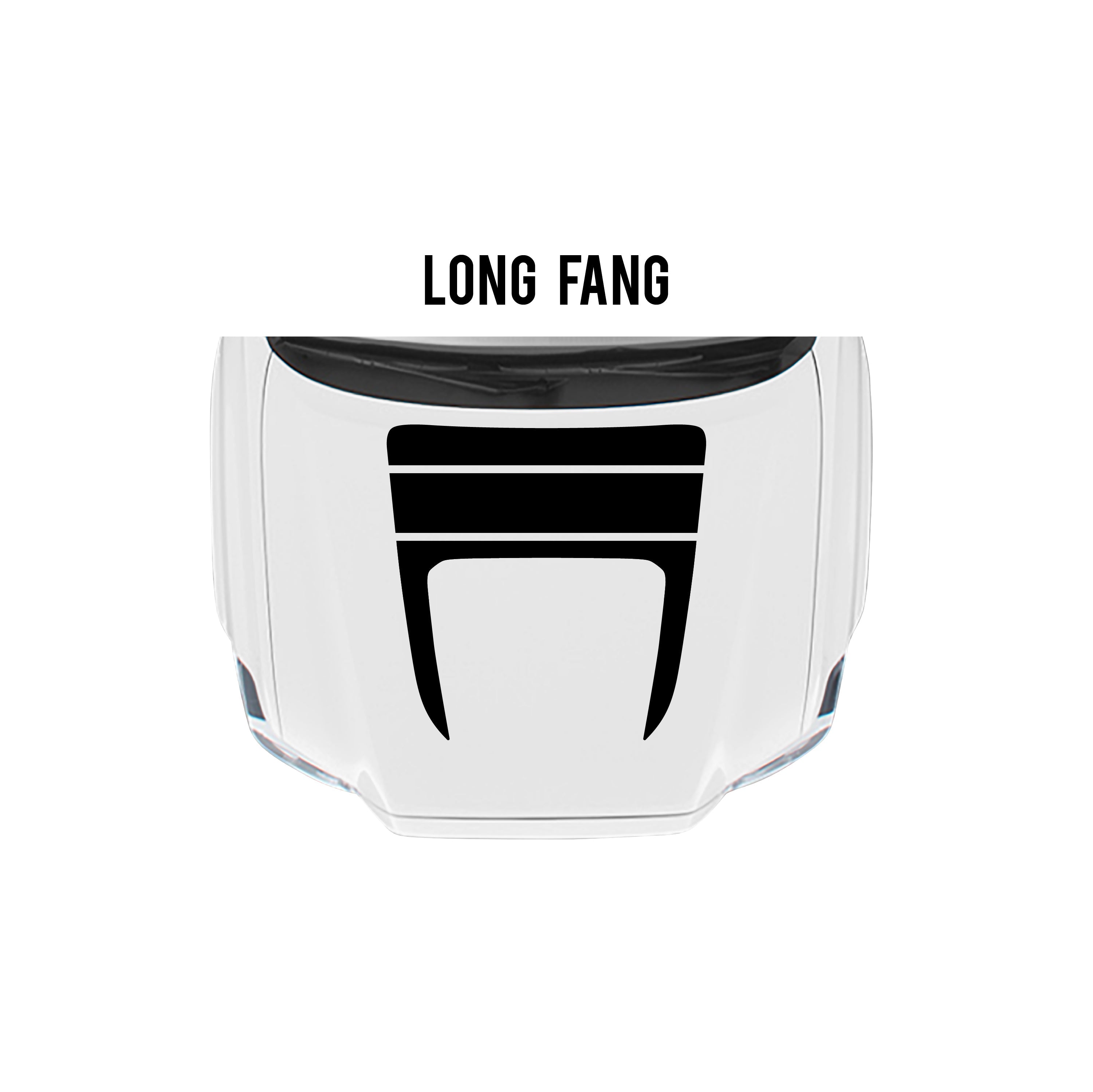 2016-23  Sport/Pro Checkered Hood Stamp For Tacoma