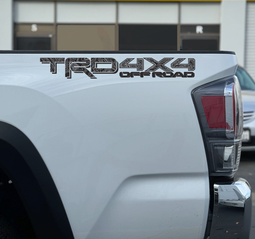 BED DECAL LETTERS (TRD OFFROAD)