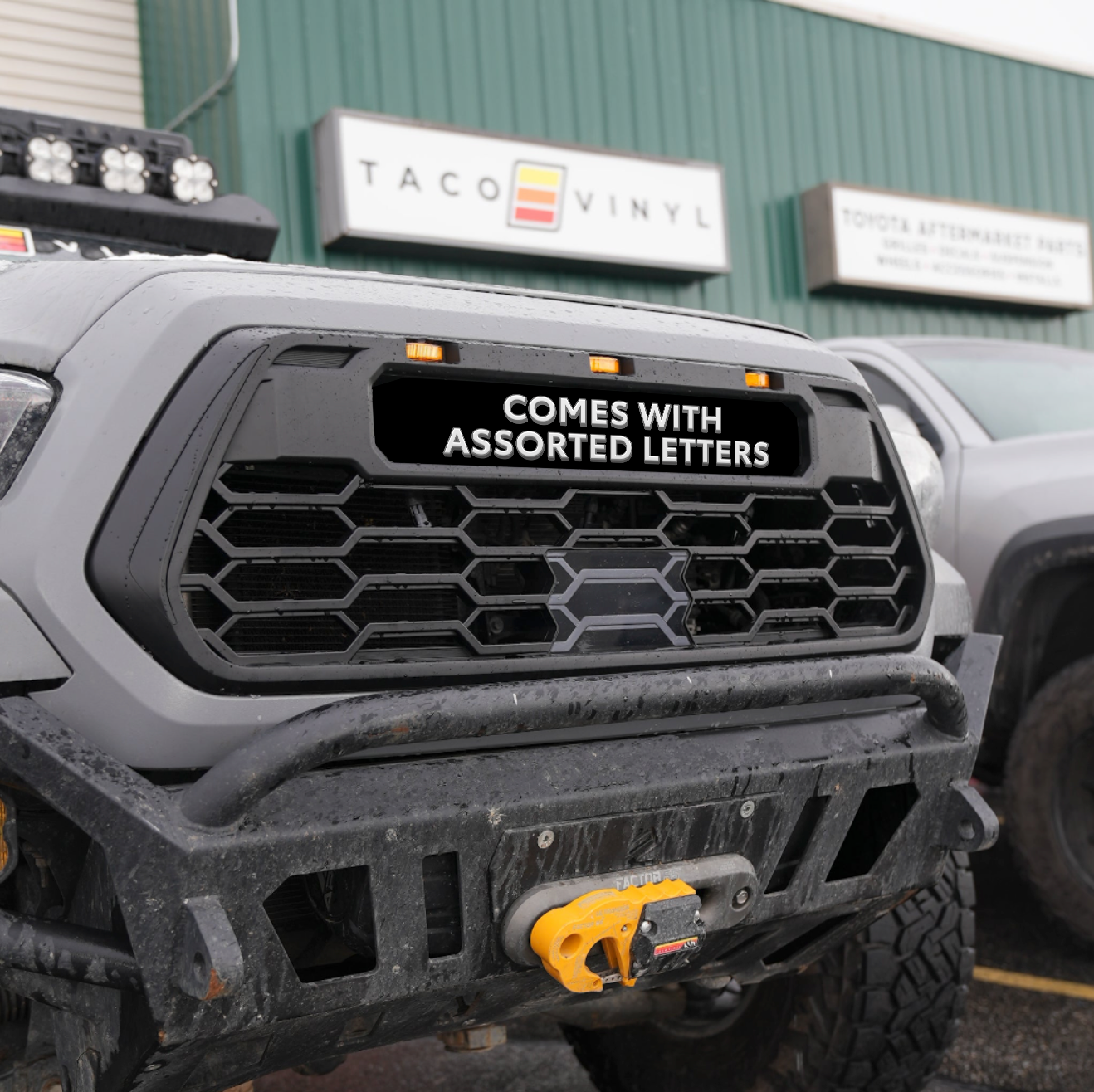 2016-23  Alpha Front Grille For Tacoma