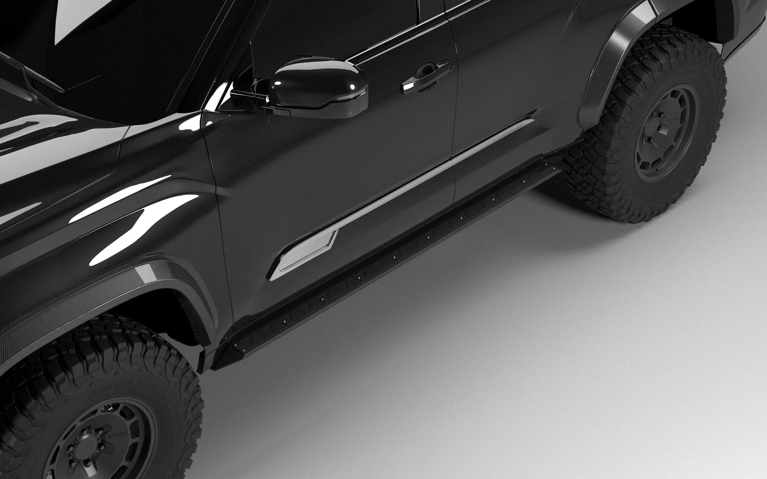 NYTOP Rock Sliders For 2023-Current Toyota Sequoia