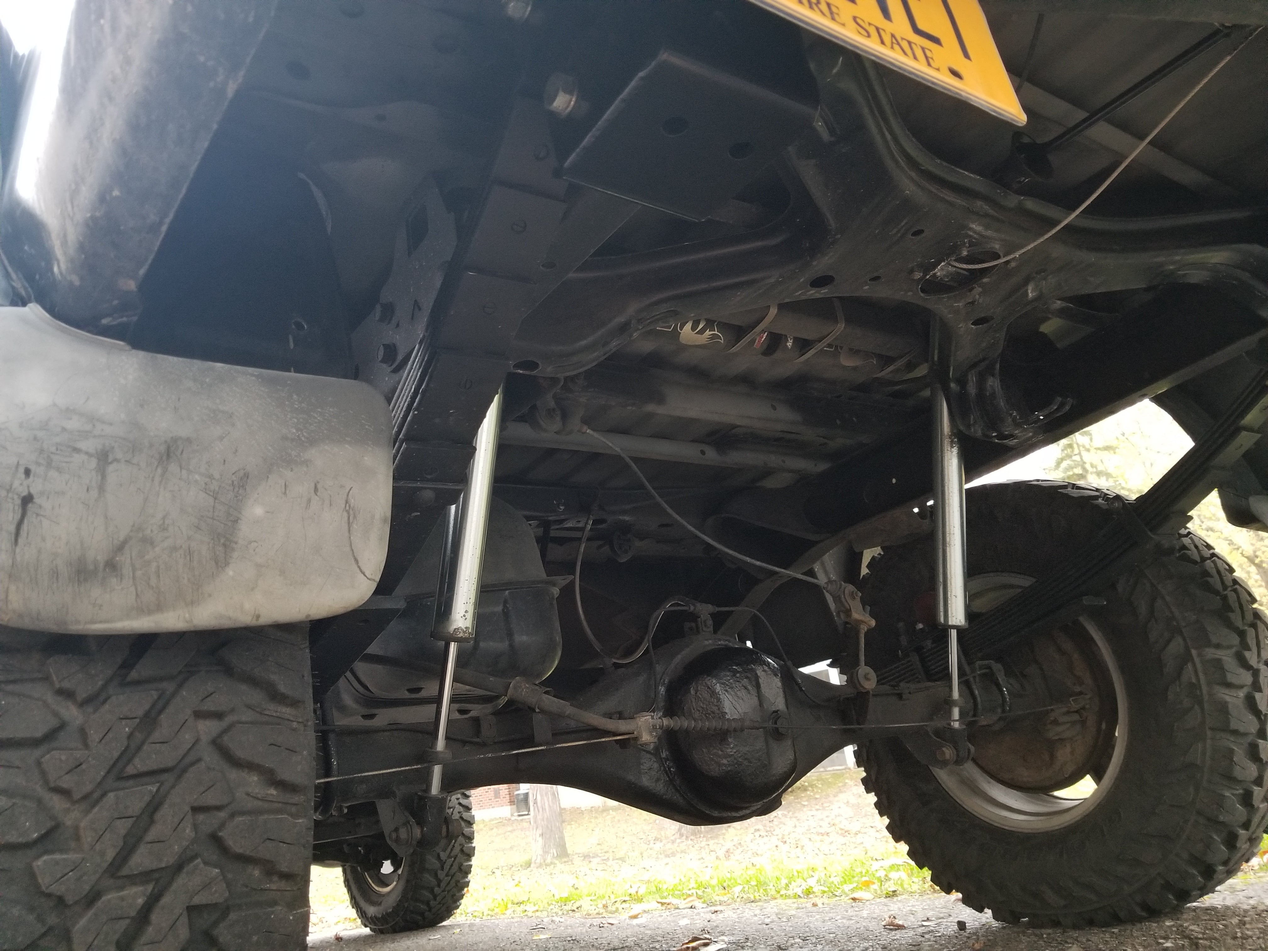 12" Shock Relocation Kit For 2000 - 2006 Toyota Tundra 1st Gen