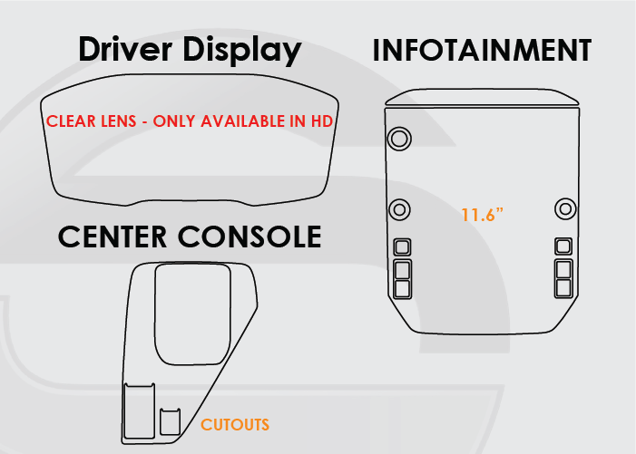 Screen ProTech Kit For Subaru Crosstrek