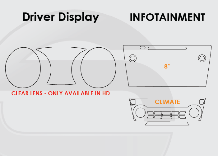Screen ProTech Kit For Subaru Legacy